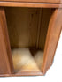 Wooden Display Case with Lights