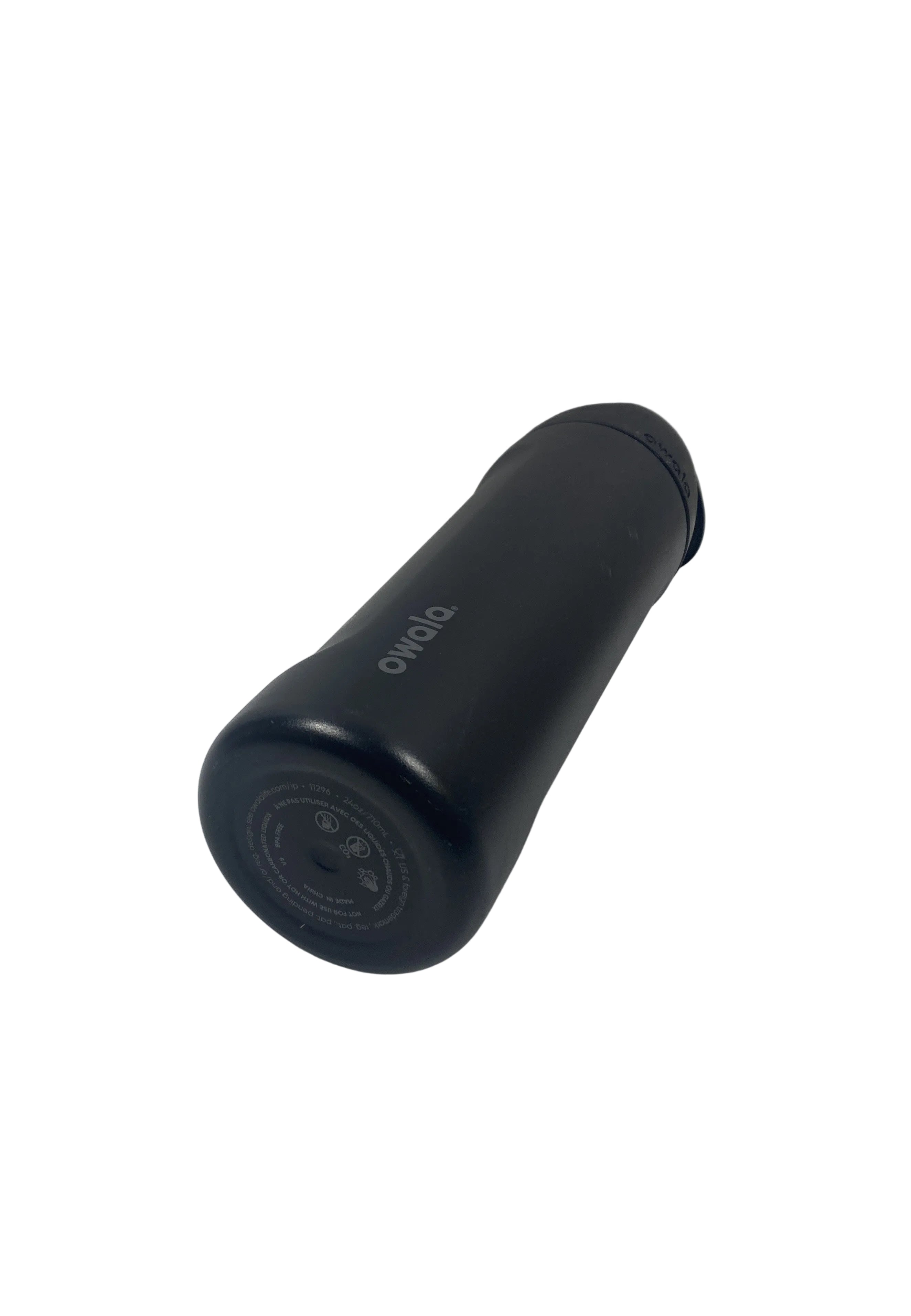 Owala All Black Insulated Water Bottle 24 oz