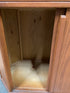 Wooden Display Case with Lights