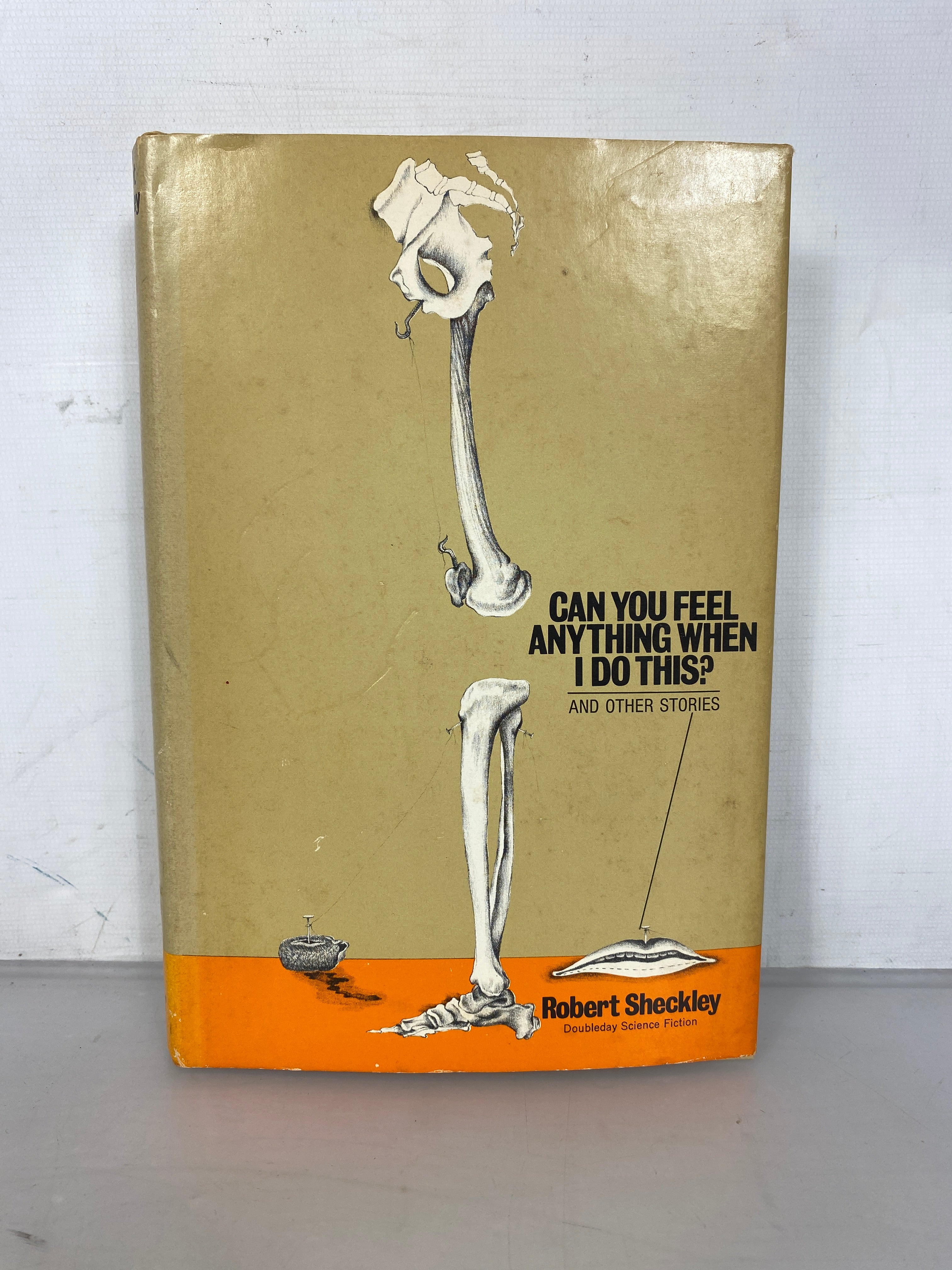 Can You Feel Anything When I Do This? by Robert Sheckley 1971 HC DJ