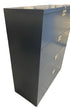 Steelcase Navy Blue 4 Drawer File Cabinet