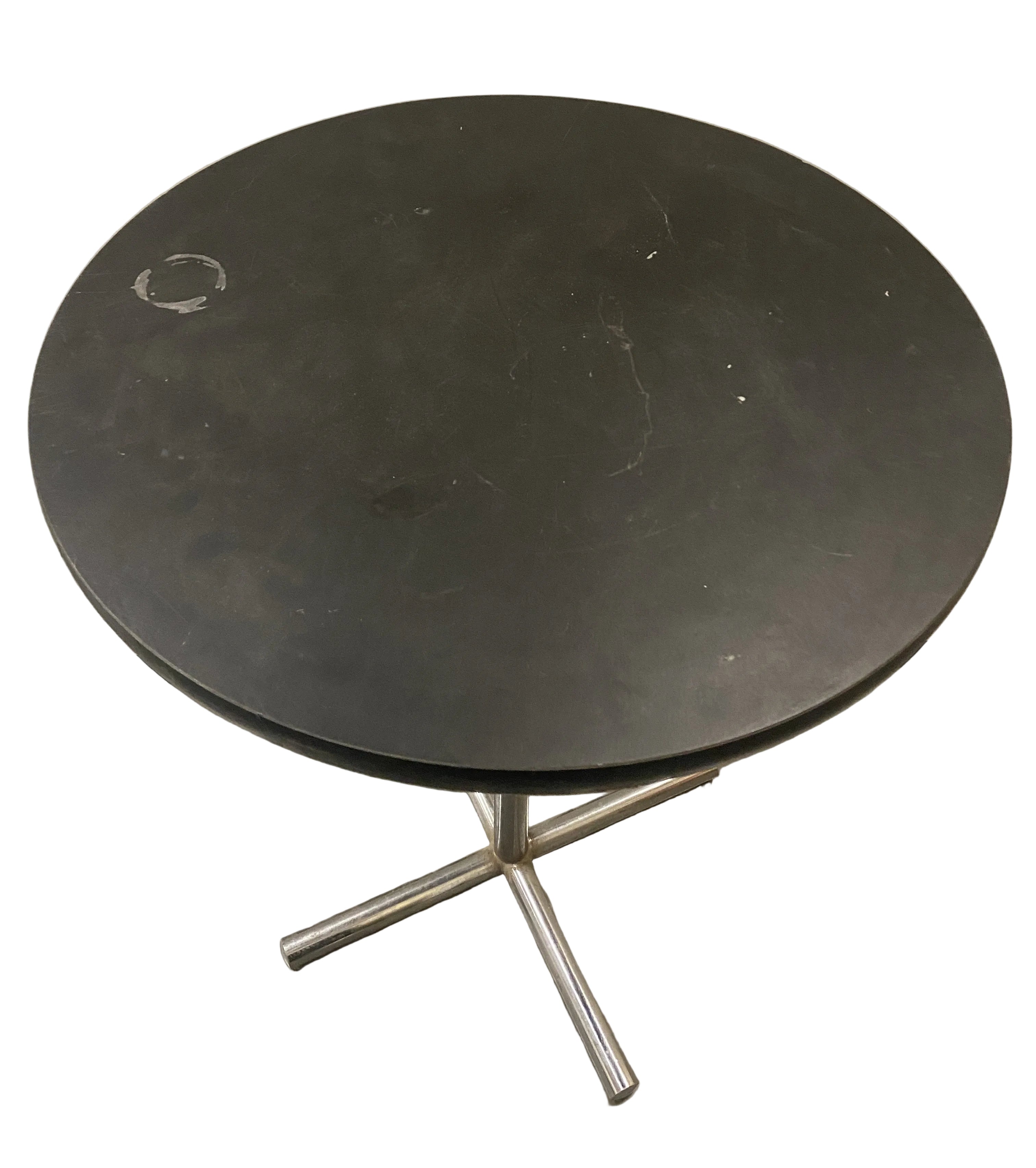 Round High Top Table