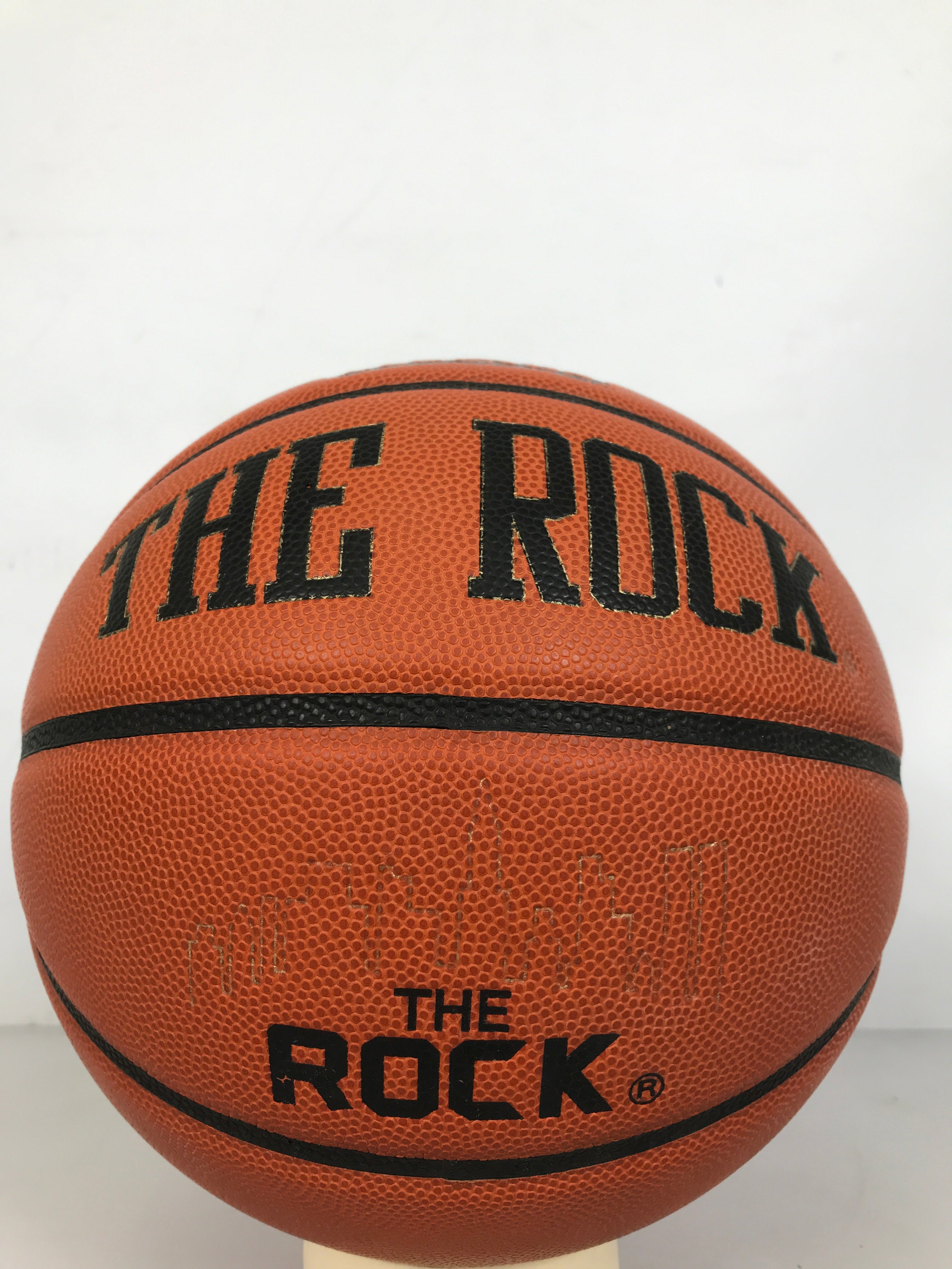 The Rock Legends Classic Logo C2C Technology Indoor Basketball Men's Size 7