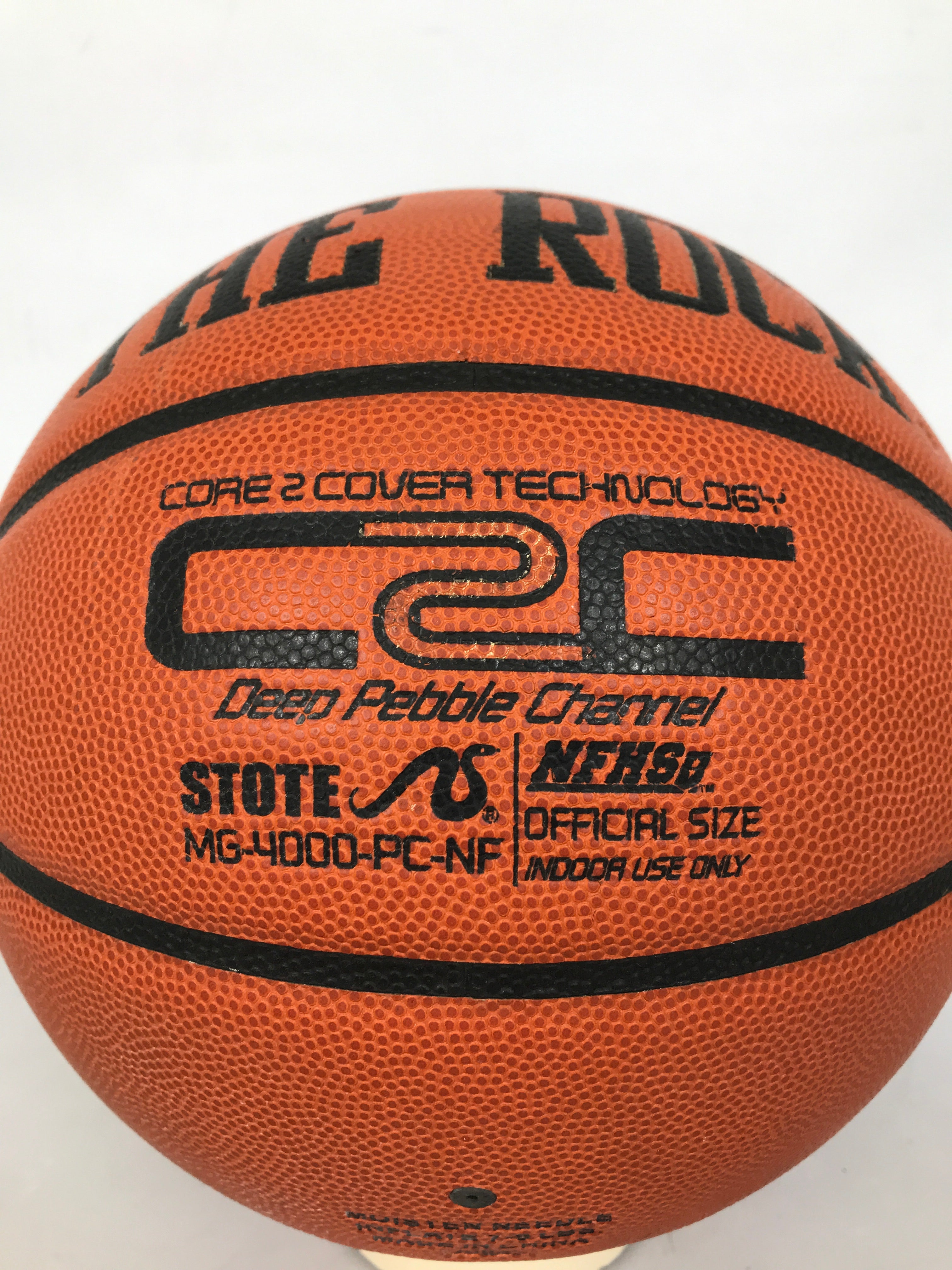 The Rock Legends Classic Logo C2C Technology Indoor Basketball Men's Size 7