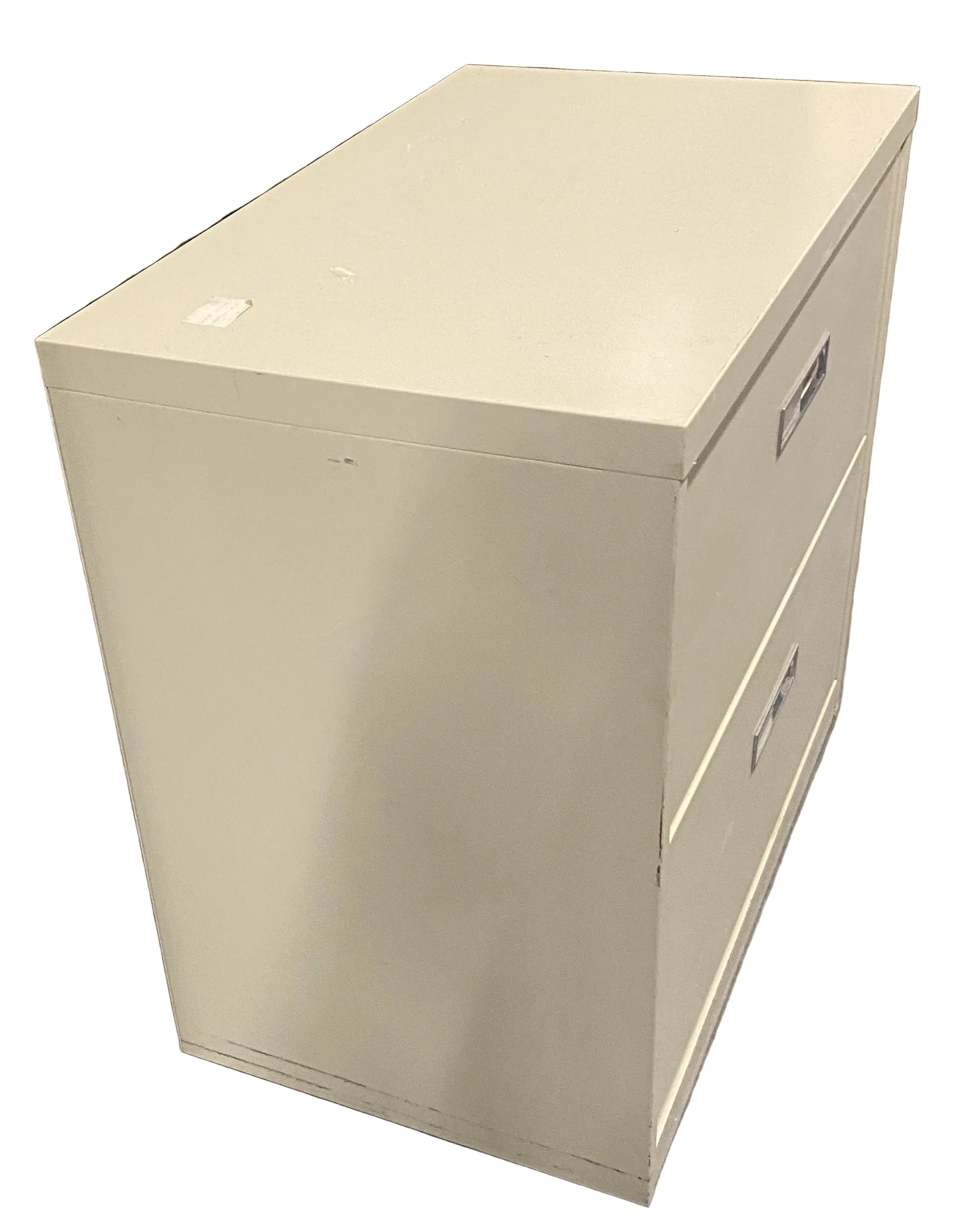 Beige 2 Drawer Lateral Filing Cabinet