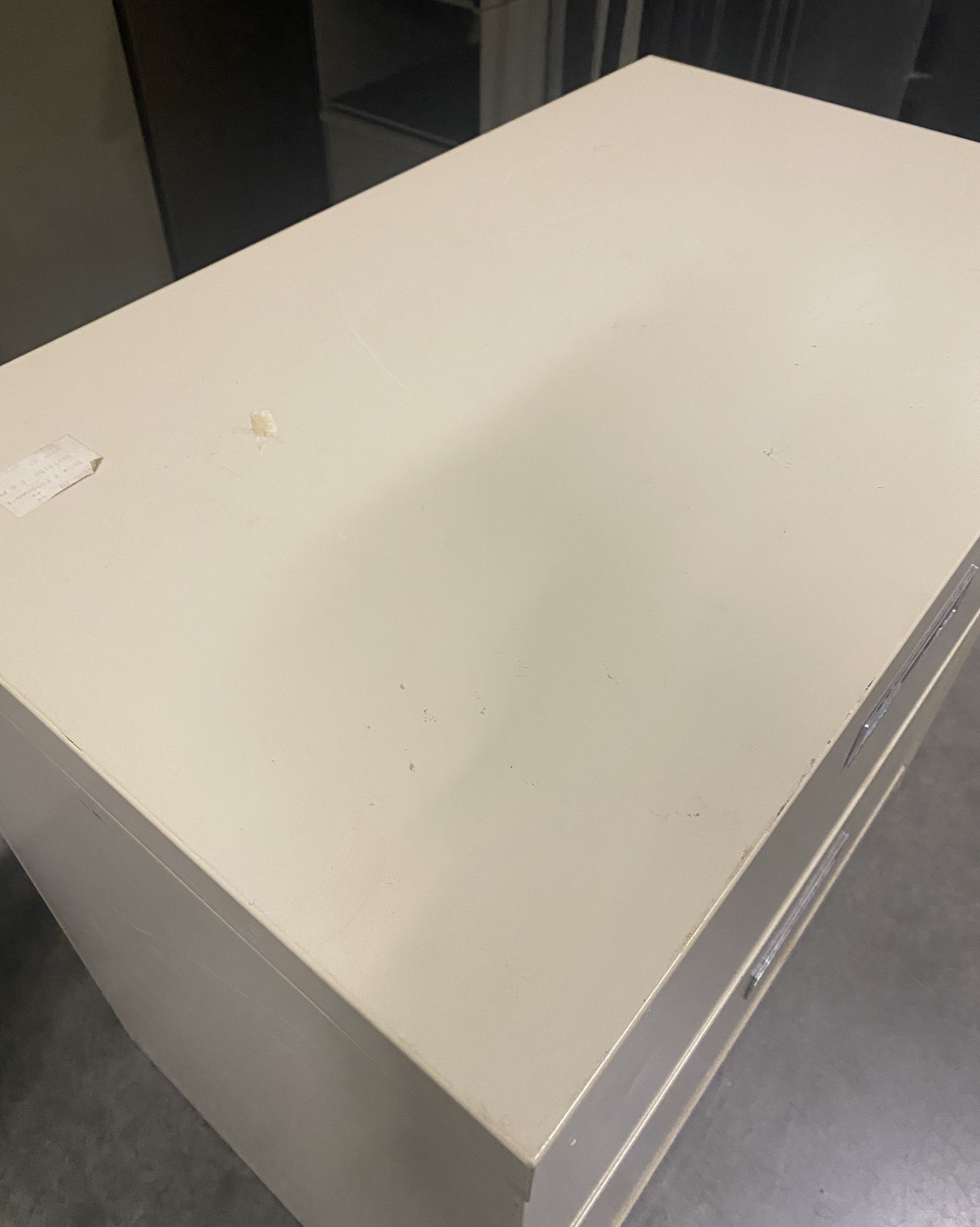 Beige 2 Drawer Lateral Filing Cabinet