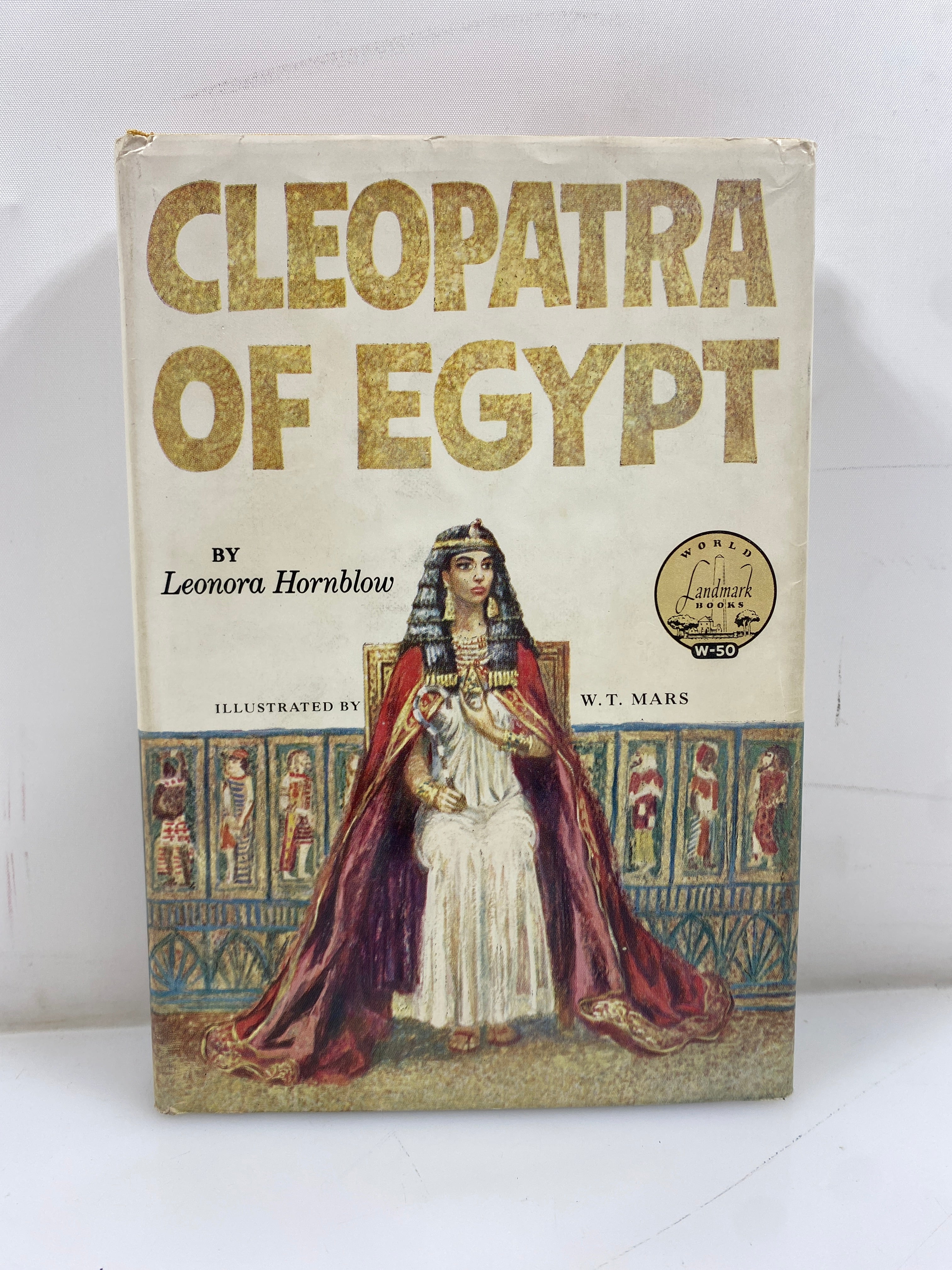 Cleopatra of Egypt Leonora Hornblow Random House 1961 HCDJ