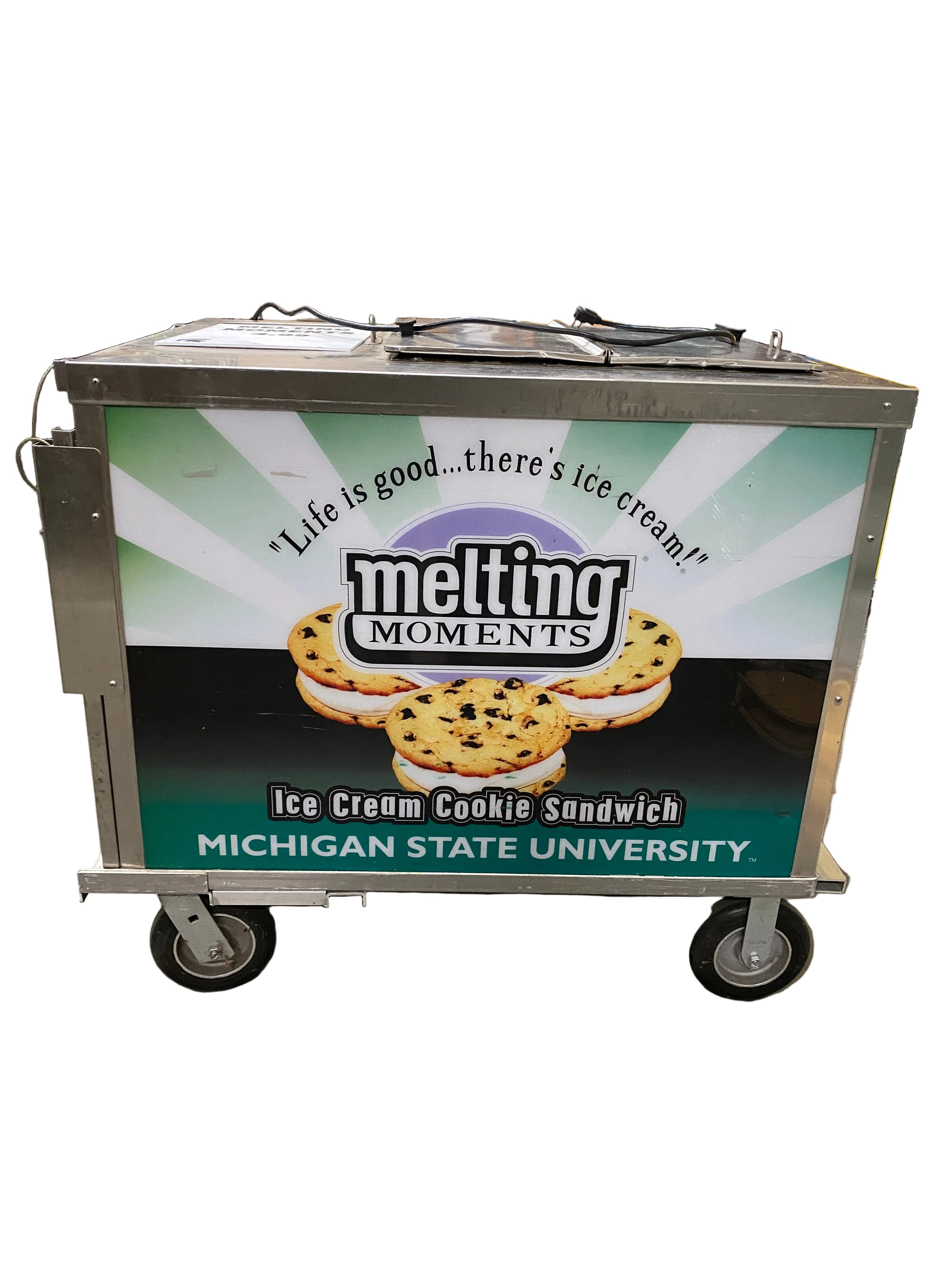 Nelson #BDC8-HC Ice Cream Mobile Cart