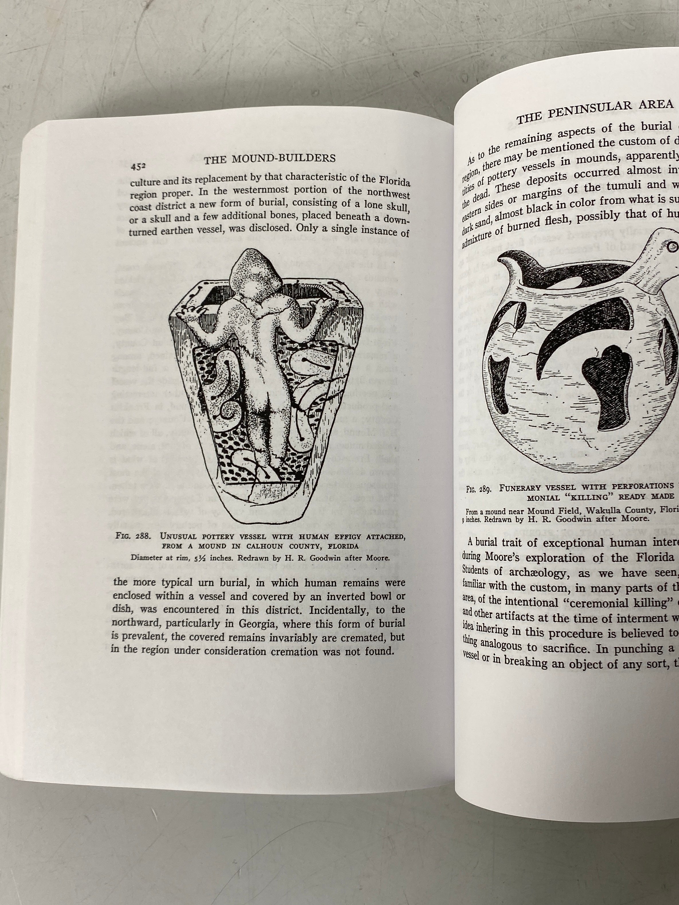 The Mound Builders Henry Clyde Shetrone SC Facsimile of 1930 Book