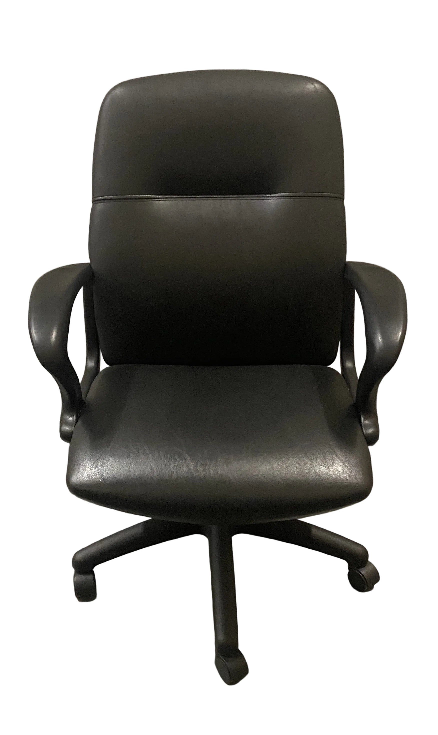 Black Leather Office Chair