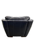 Shanghai Trayton Furniture Co. Blue Faux Leather Armchair