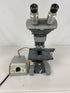 Vintage AO Spencer Model No. 1036 Microscope with Power Supply Transformer and 4 Objective Lenses