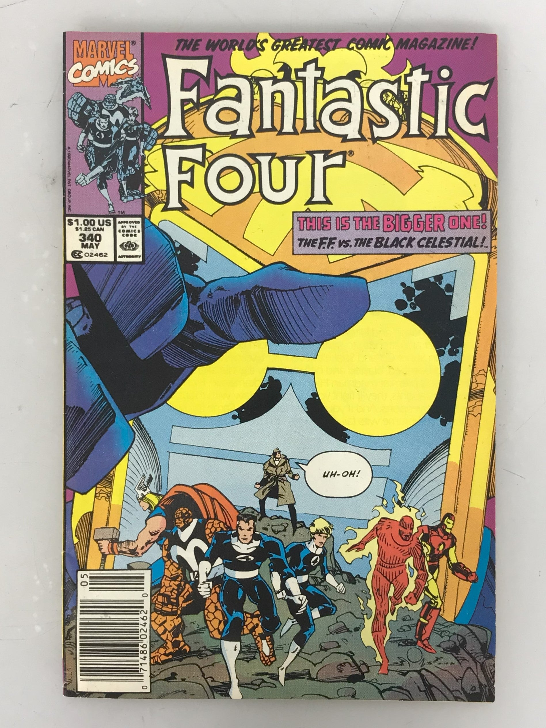 Fantastic Four 340 1990