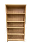 Light Oak 5 Tier Bookshelf
