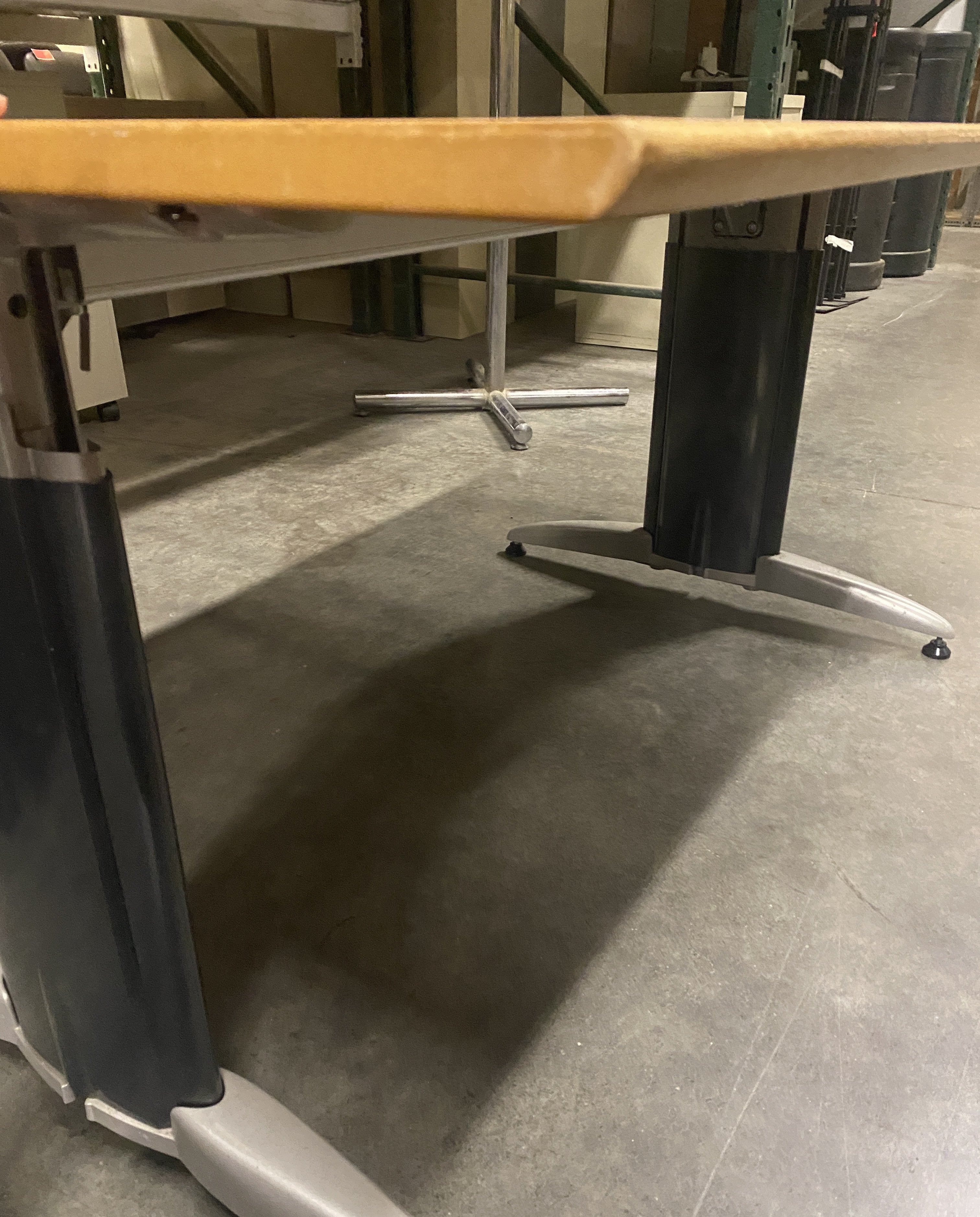 Tan Office Table