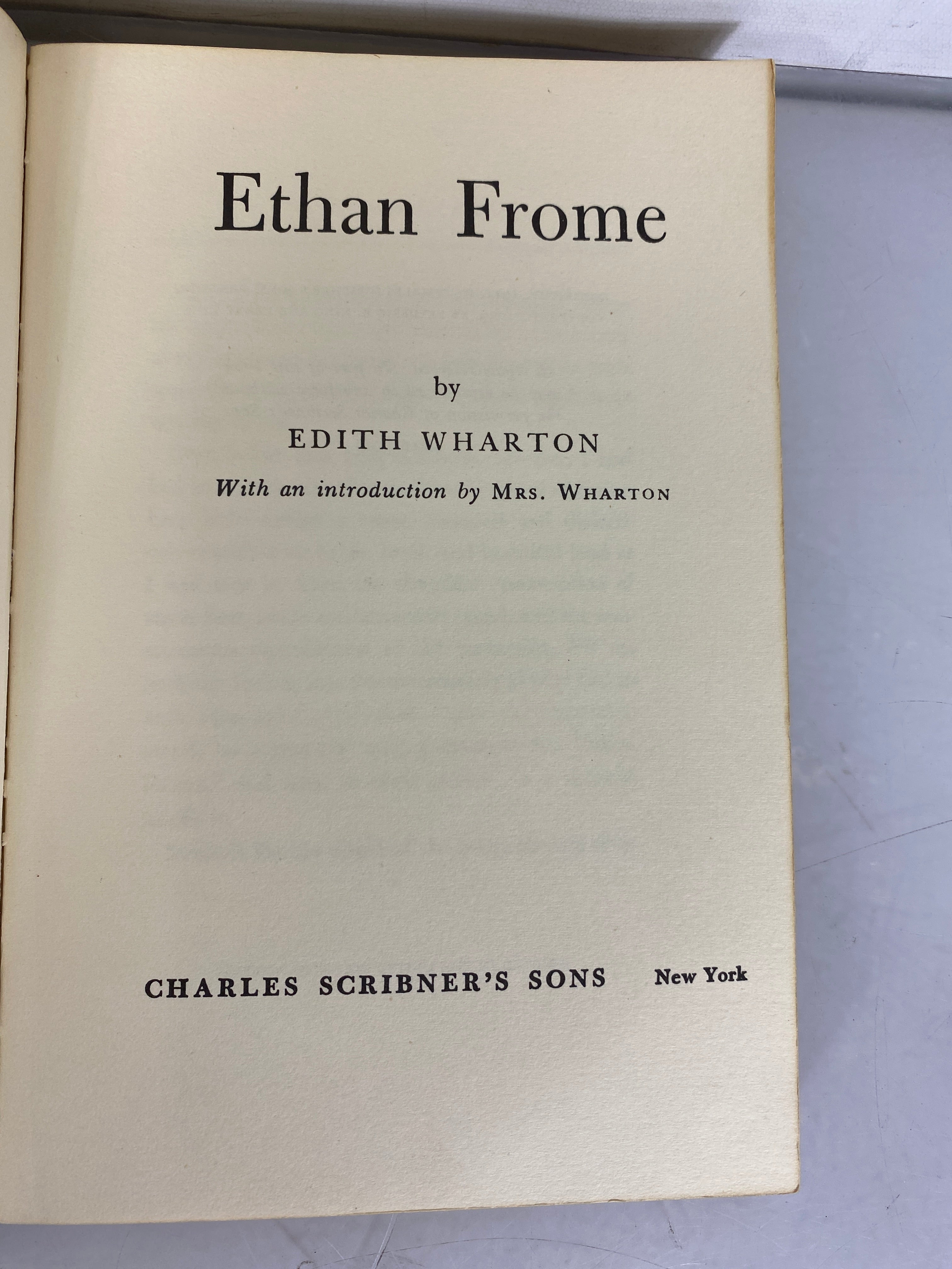 Lot of 4: The Old Man and the Sea/The Sun Also Rises/Player Piano/Ethan Frome SC