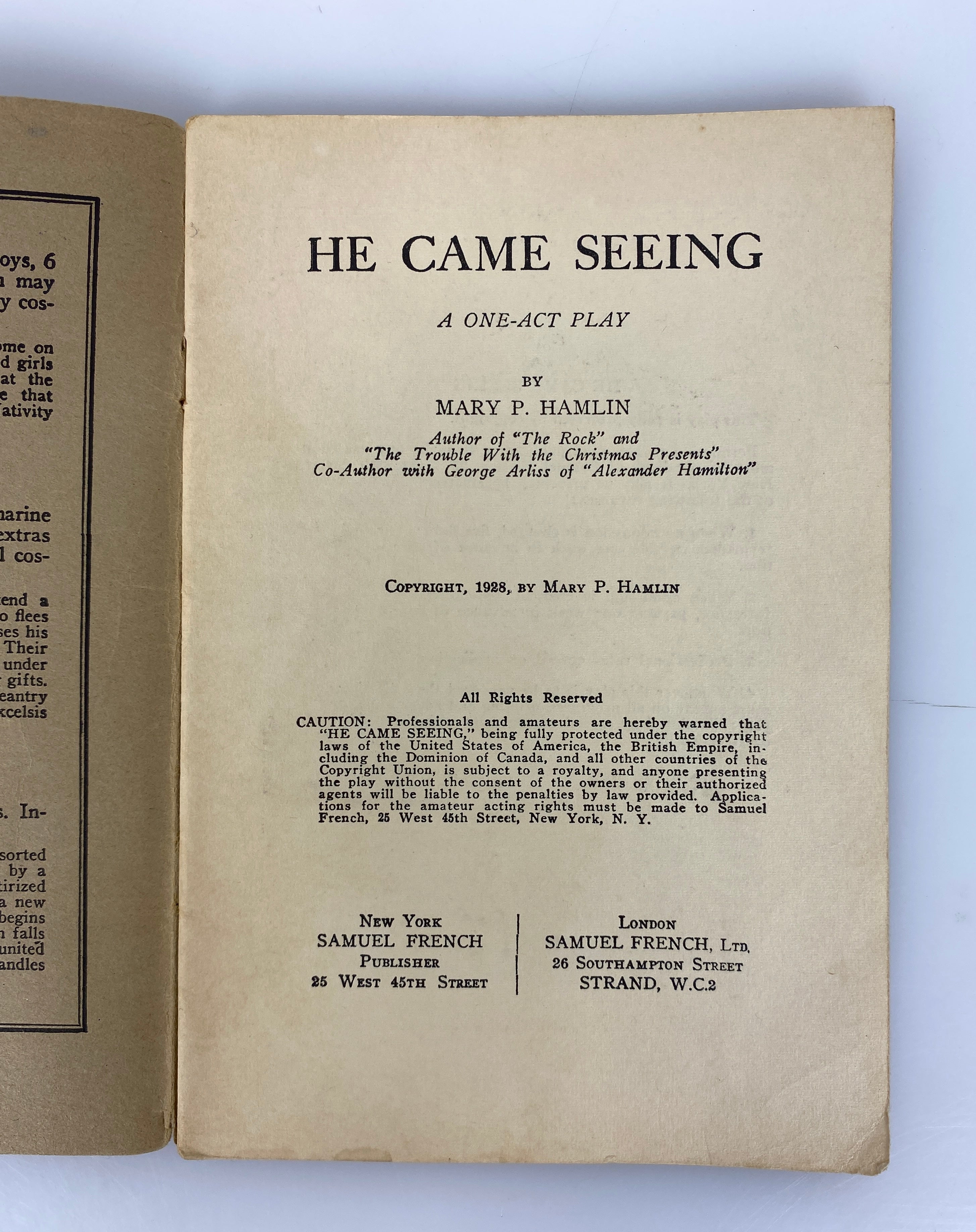 7 Vtg Plays incl: Wizard of Oz/Heidi/The Drunkard/Witness for the Prosecution SC