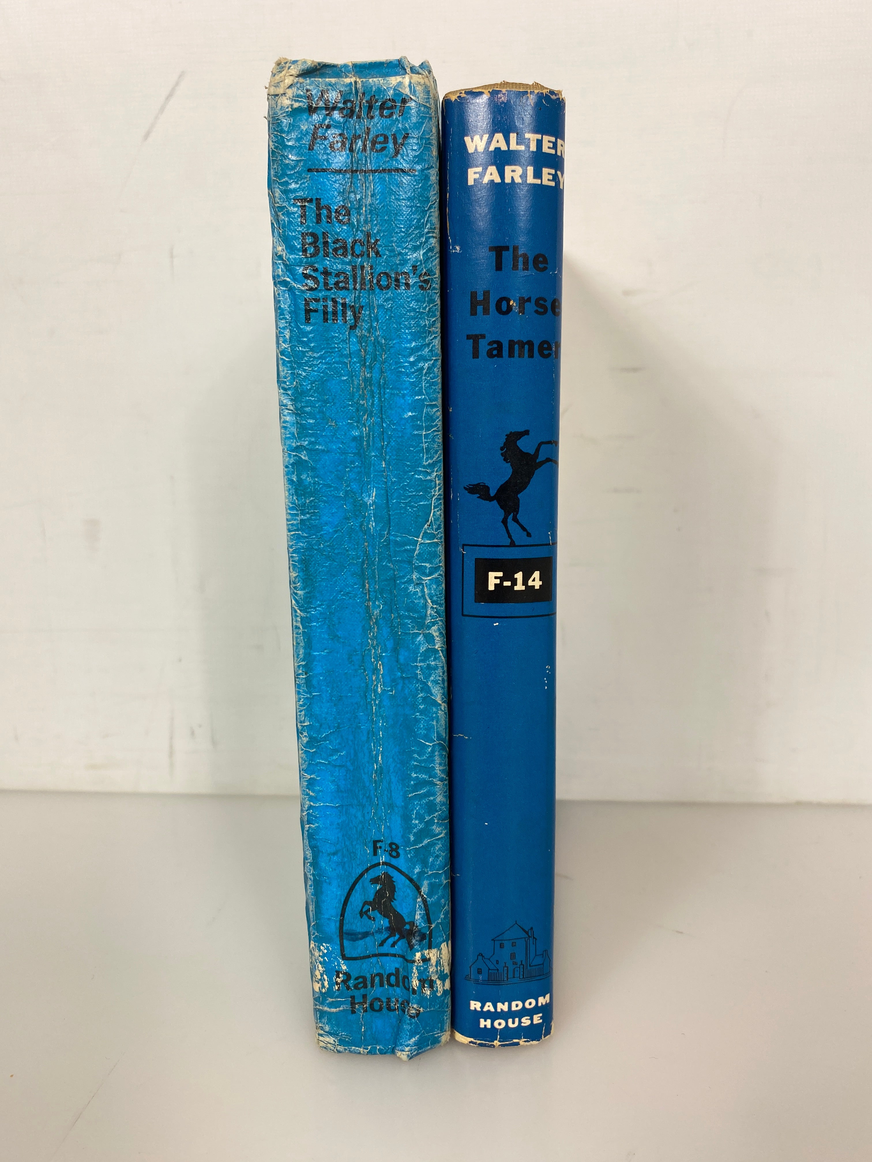 Lot of 2  Walter Farley The Horse-Tamer/The Black Stallion's Filly 1952-58 HC