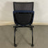 Haworth #030911 Blue Upholstered Foldable Rolling Chair