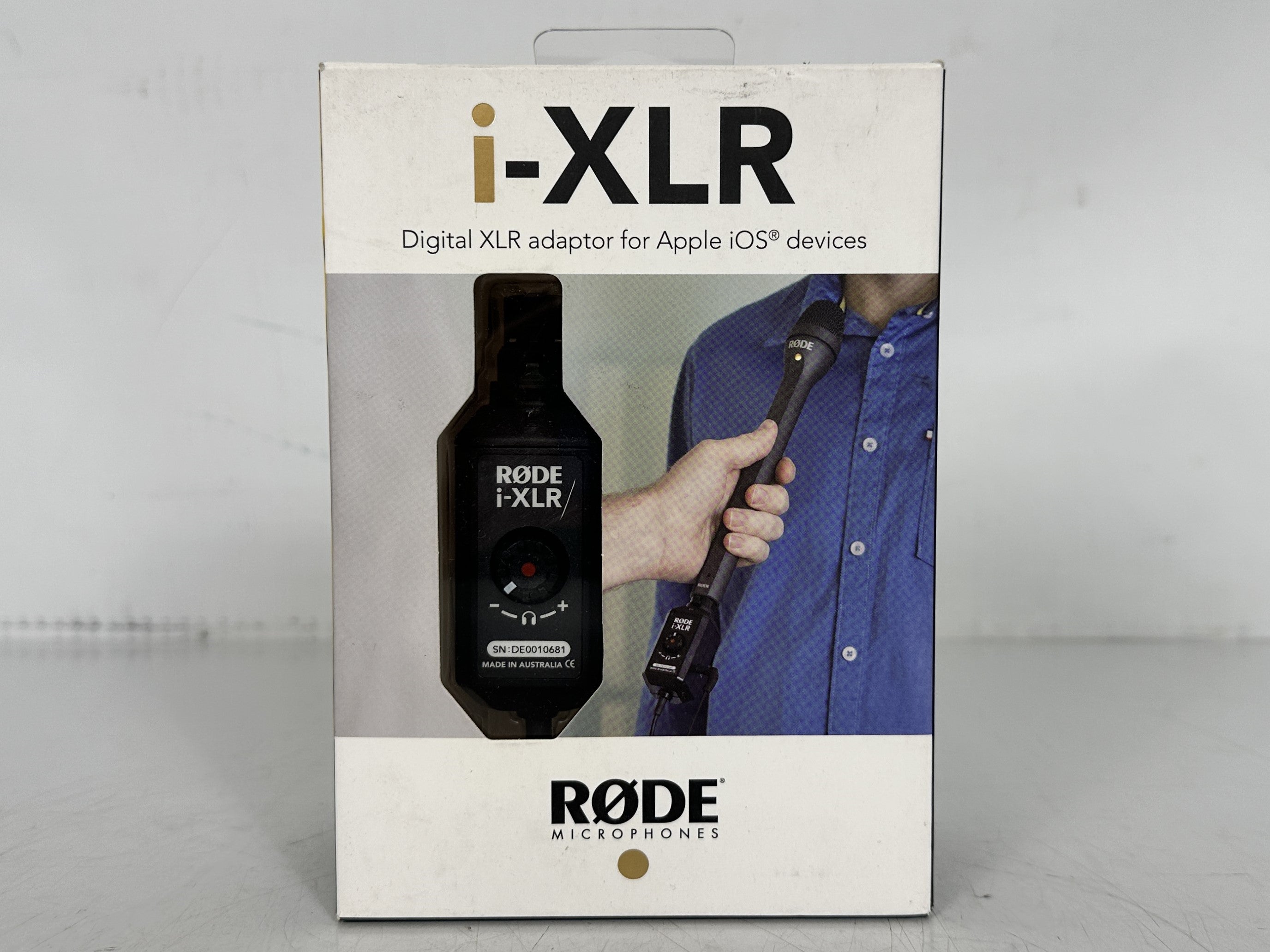 Rode i-XLR Digital XLR Adapter for Apple iOS Devices