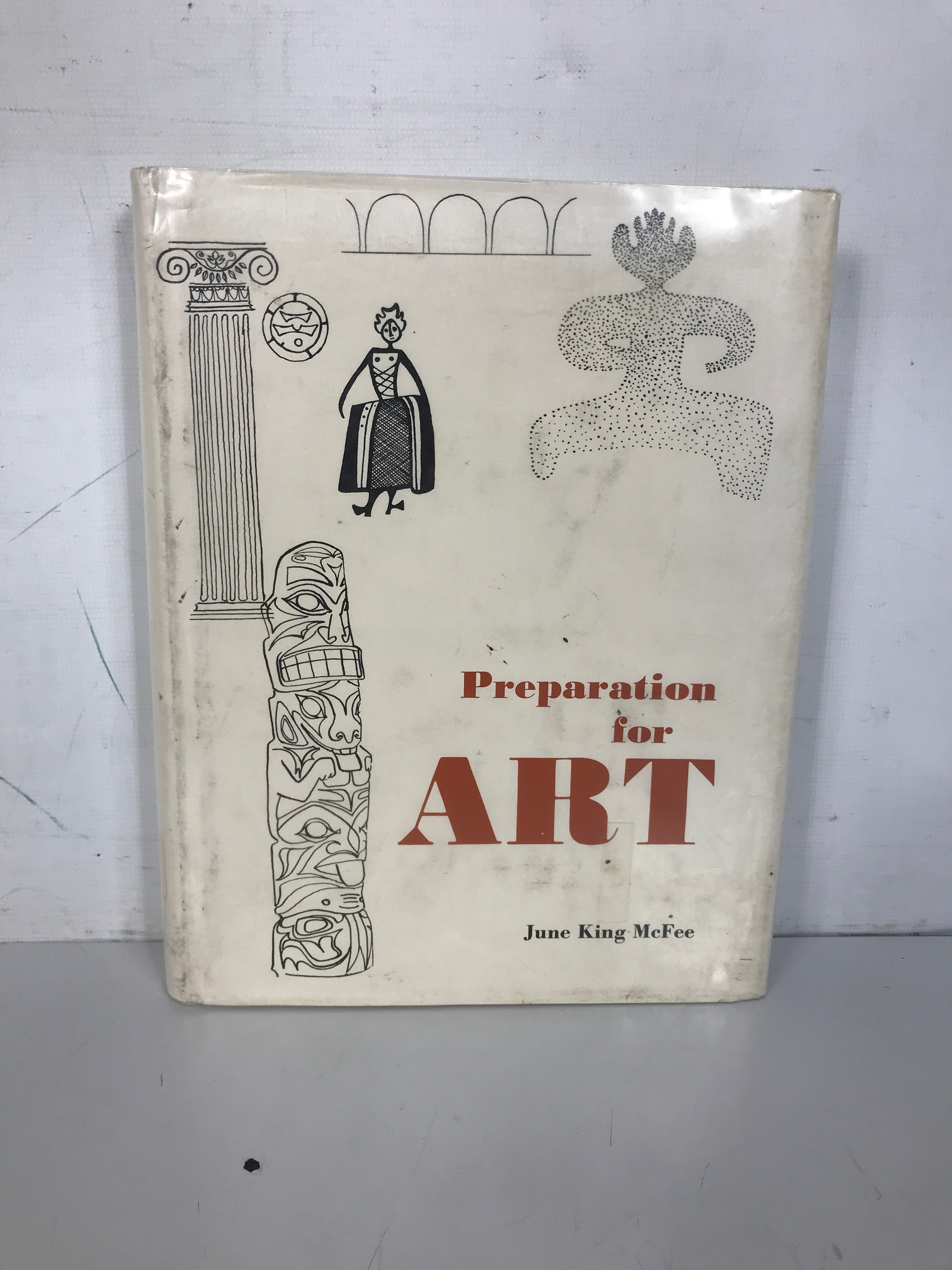 Preparation for Art McFee 1961 Art Education HCDJ Ex-Library