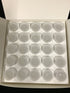 Box of 25 Beckman Coulter Accuvette ST 25mL Sampling Vials and Caps A35471