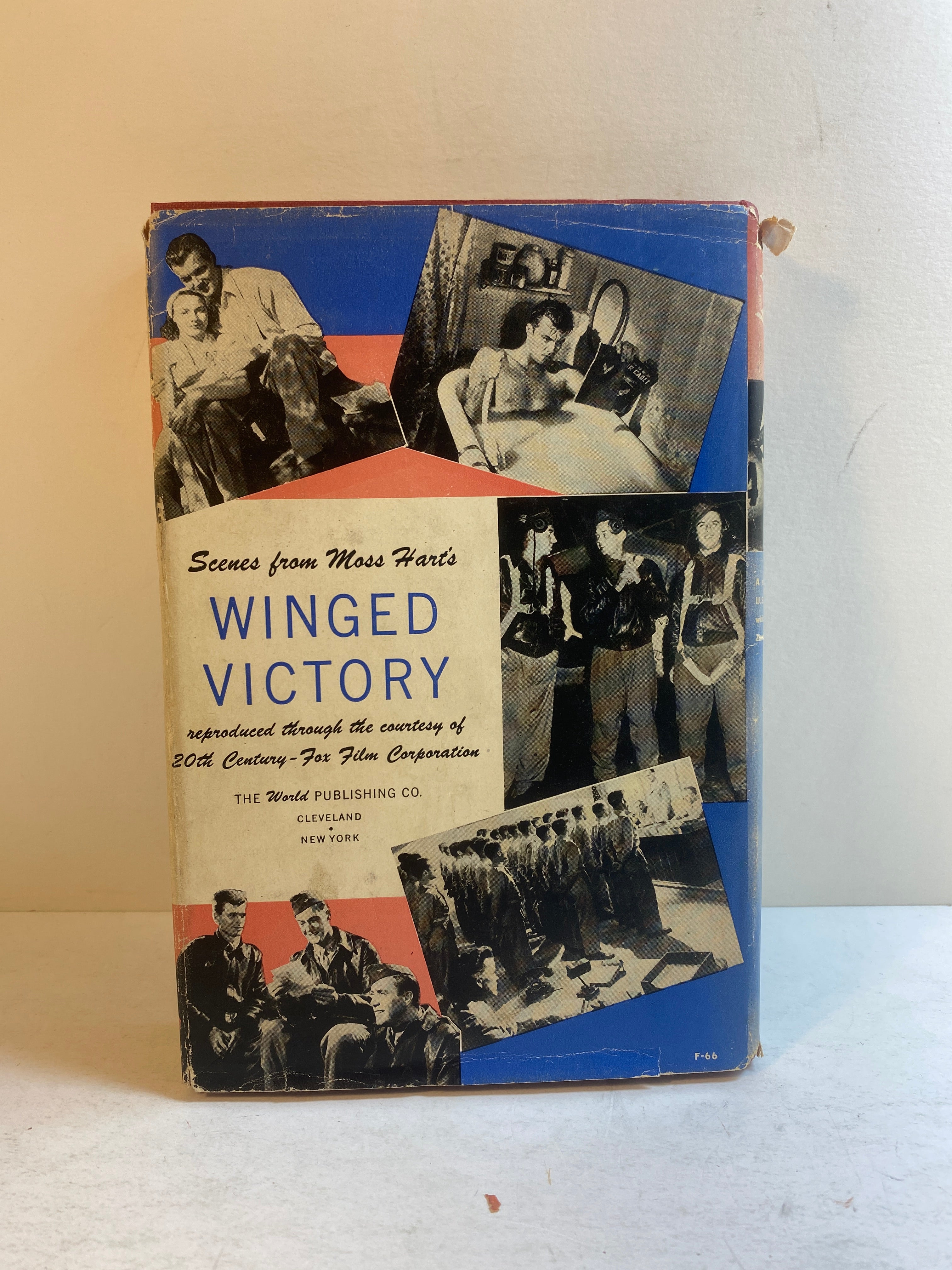 Winged Victory by Moss Hart 1944 HCDJ