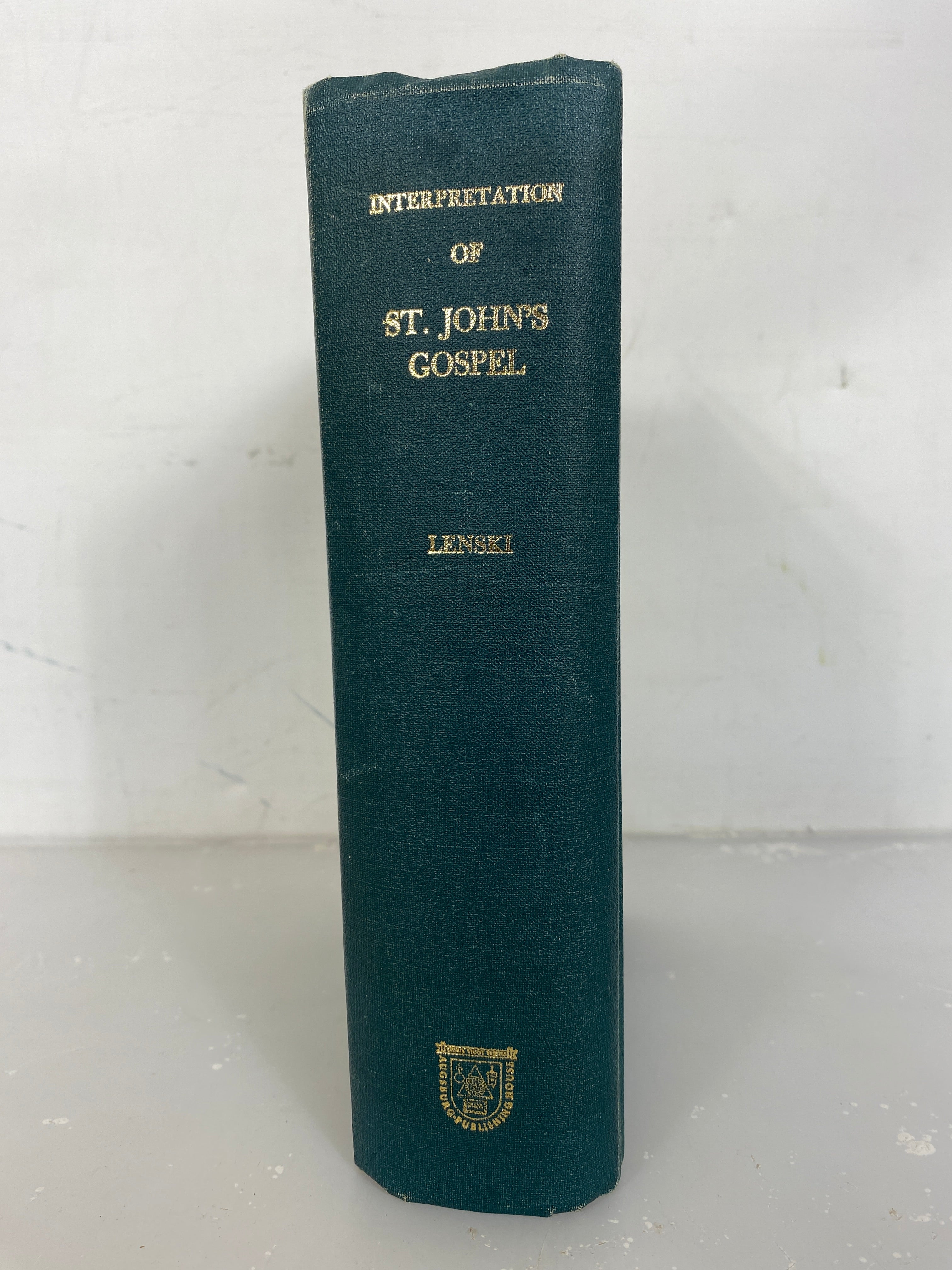 The Interpretation of St. John's Gospel by R.C.H. Lenski 1961 HC