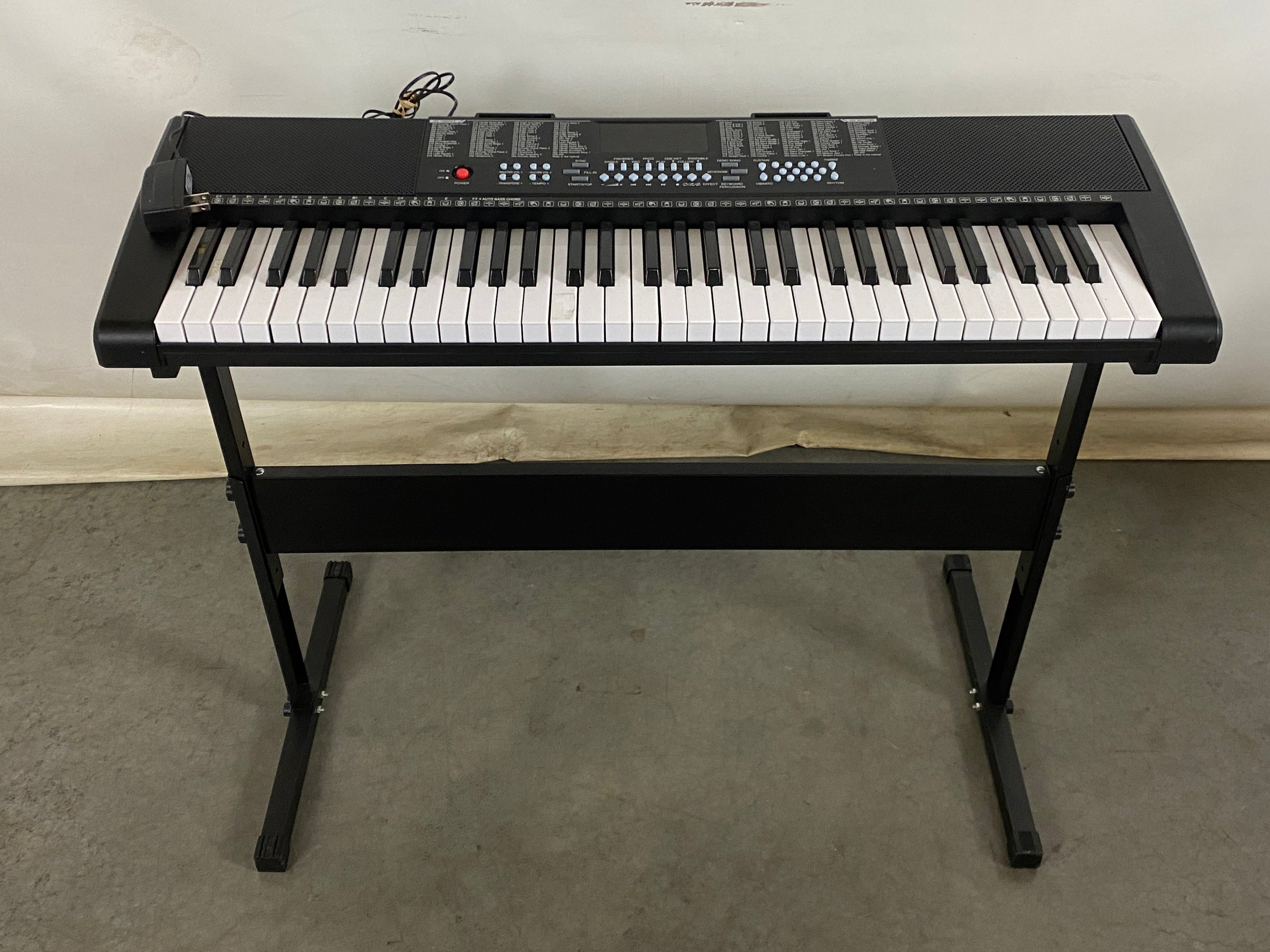 Digital Piano Keyboard with Removable Stand