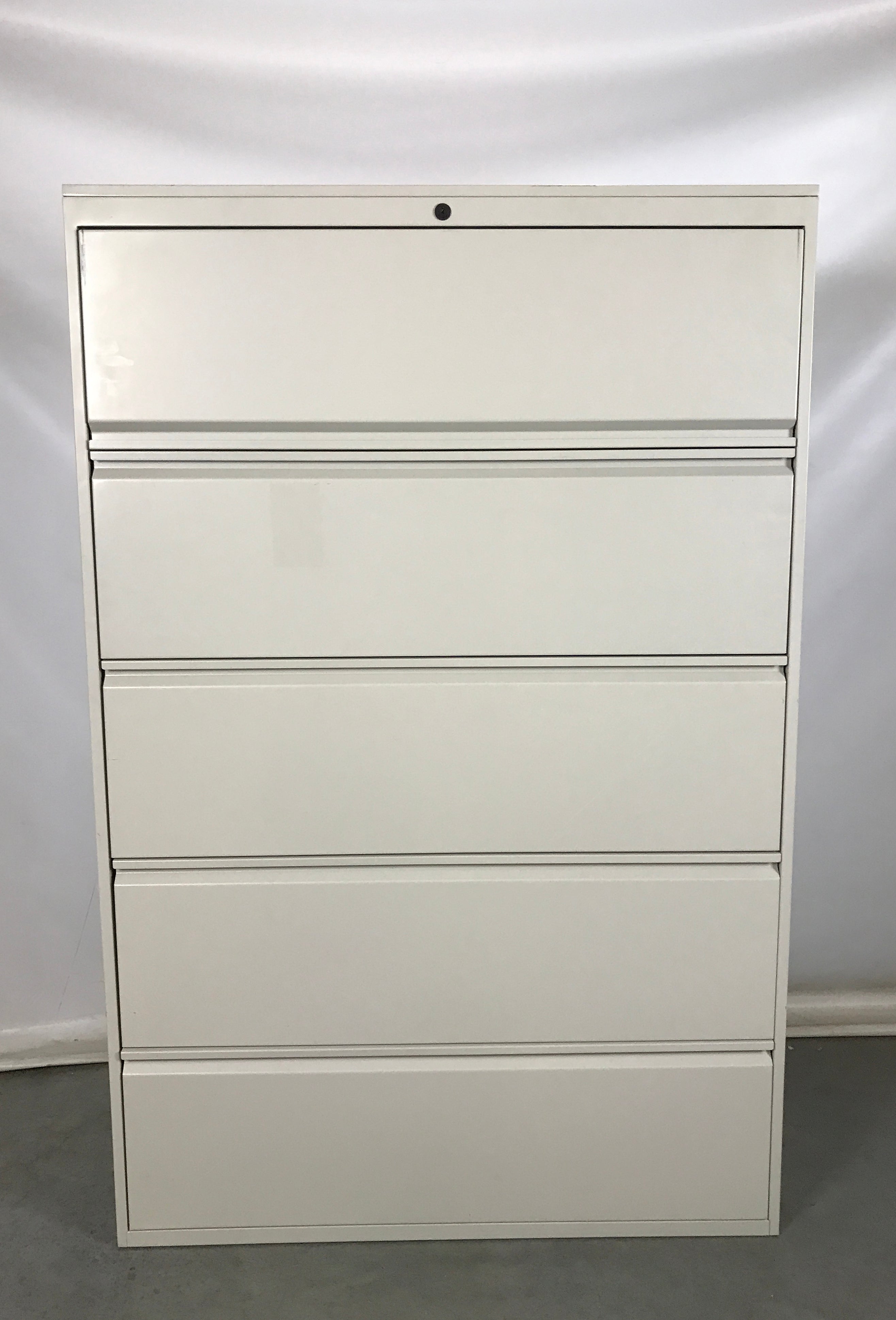 Beige Lateral File Cabinet