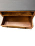 Black Top Wooden 2 Drawer Dresser