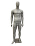 Full Body Male Mannequin w/ Metal Base Stand
