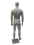 Full Body Male Mannequin w/ Metal Base Stand