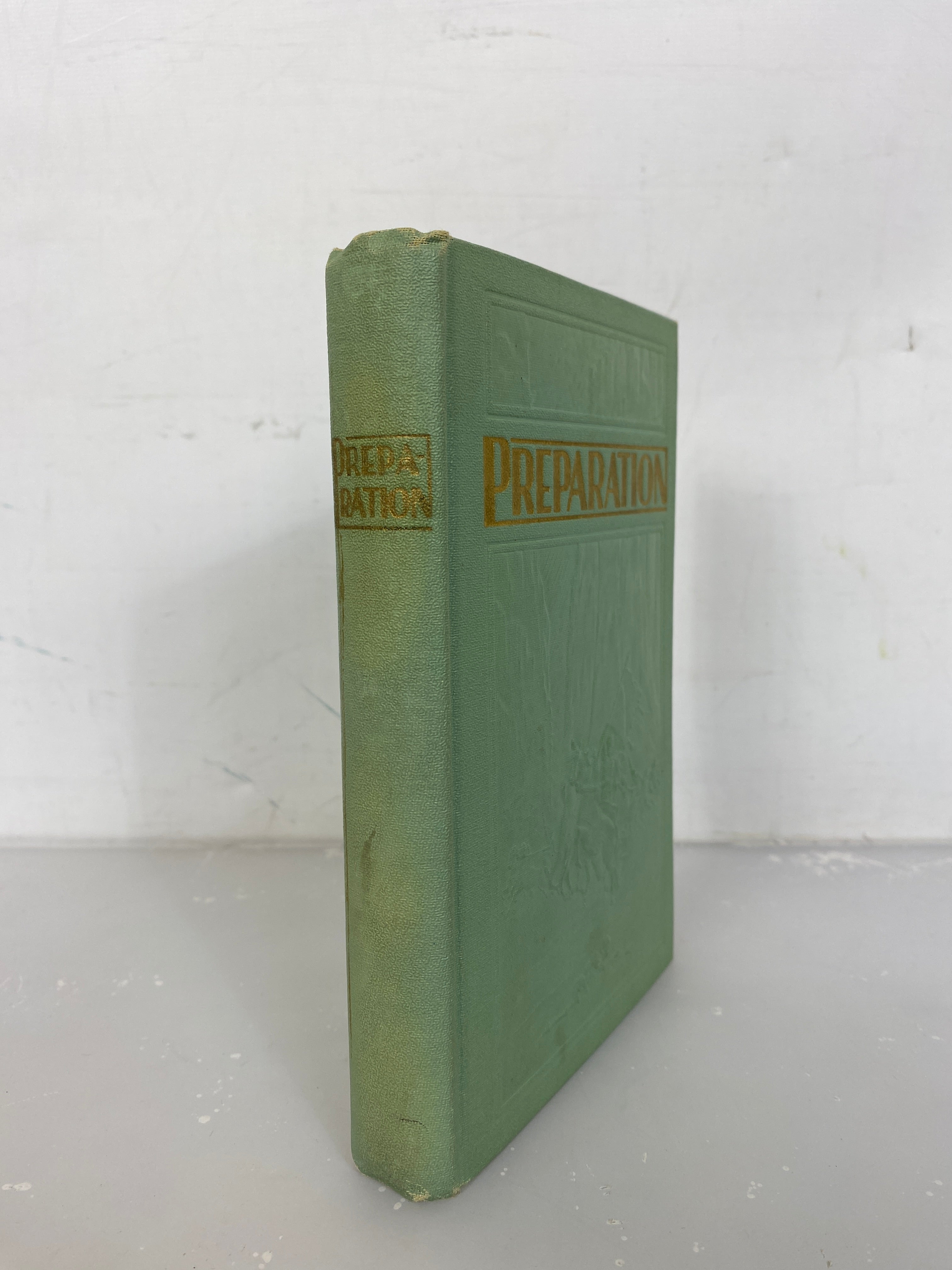 Vintage Watch Tower Preparation J.F. Rutherford 1933 First Printing HC