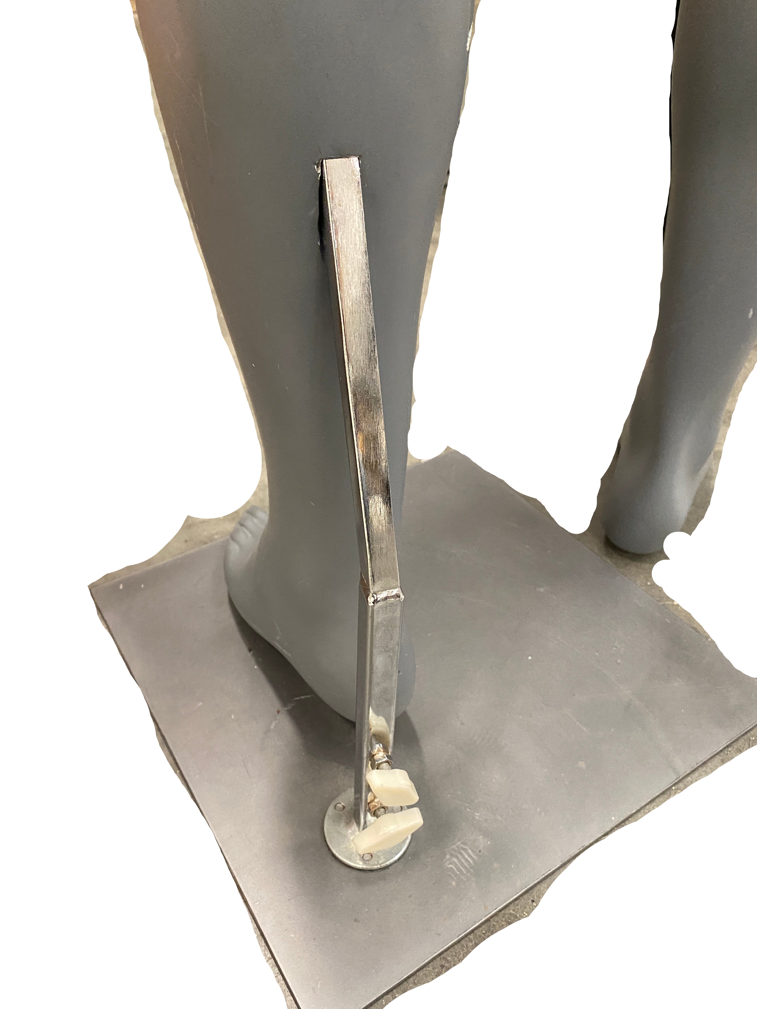 Full Body Male Mannequin w/ Metal Base Stand