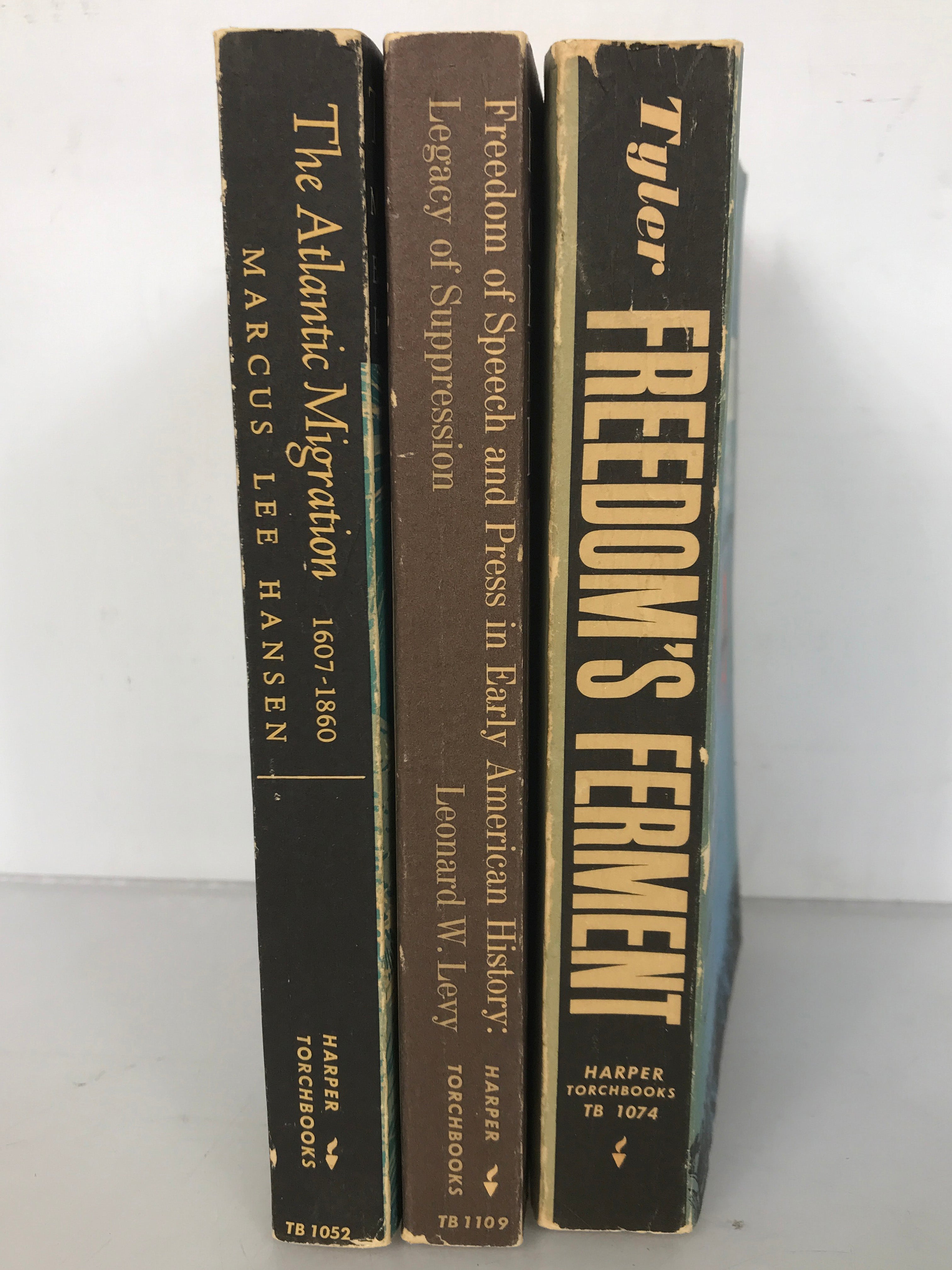 Lot of 3 Early American History Books SC 1961-1963