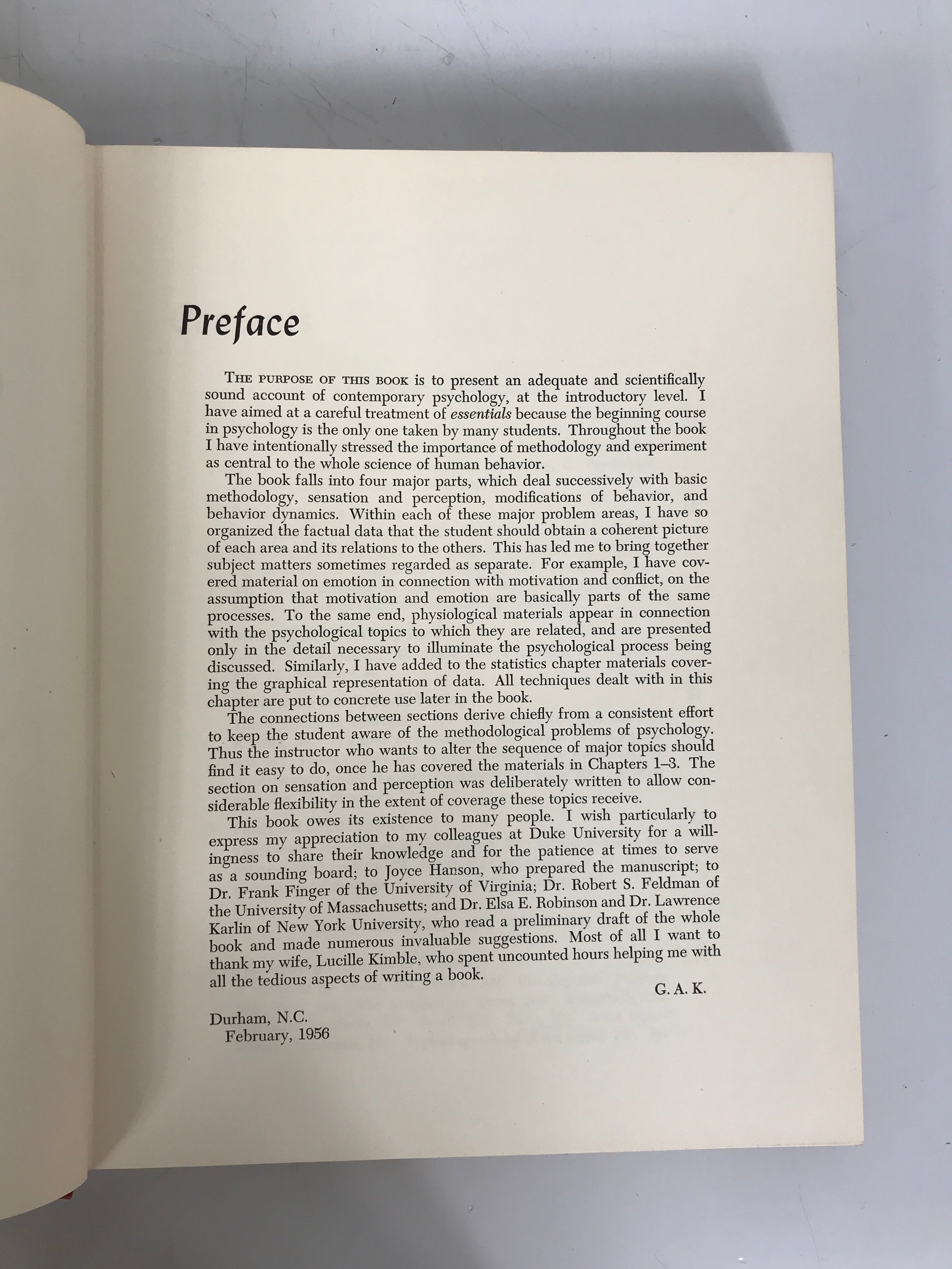 2 Vintage Psych Vols: Principles of General Psych/Outline of Social Psych HC