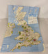 Lot of British Maps Motorist's Map/Cotswolds/Wyedean/British Isles/Travellers