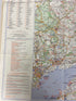 Lot of British Maps Motorist's Map/Cotswolds/Wyedean/British Isles/Travellers