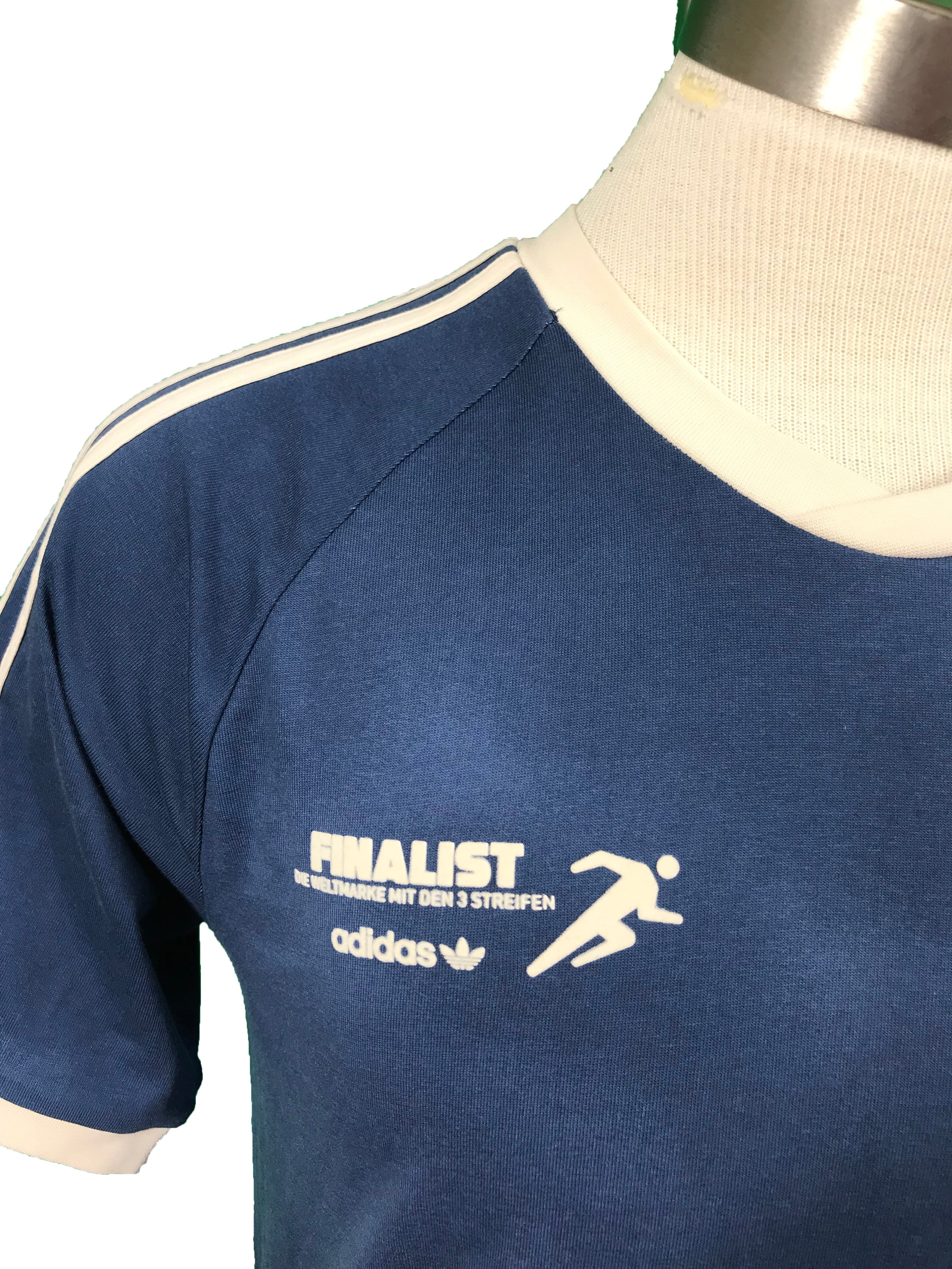 Adidas Blue Finalist T-Shirt Men's Size Small
