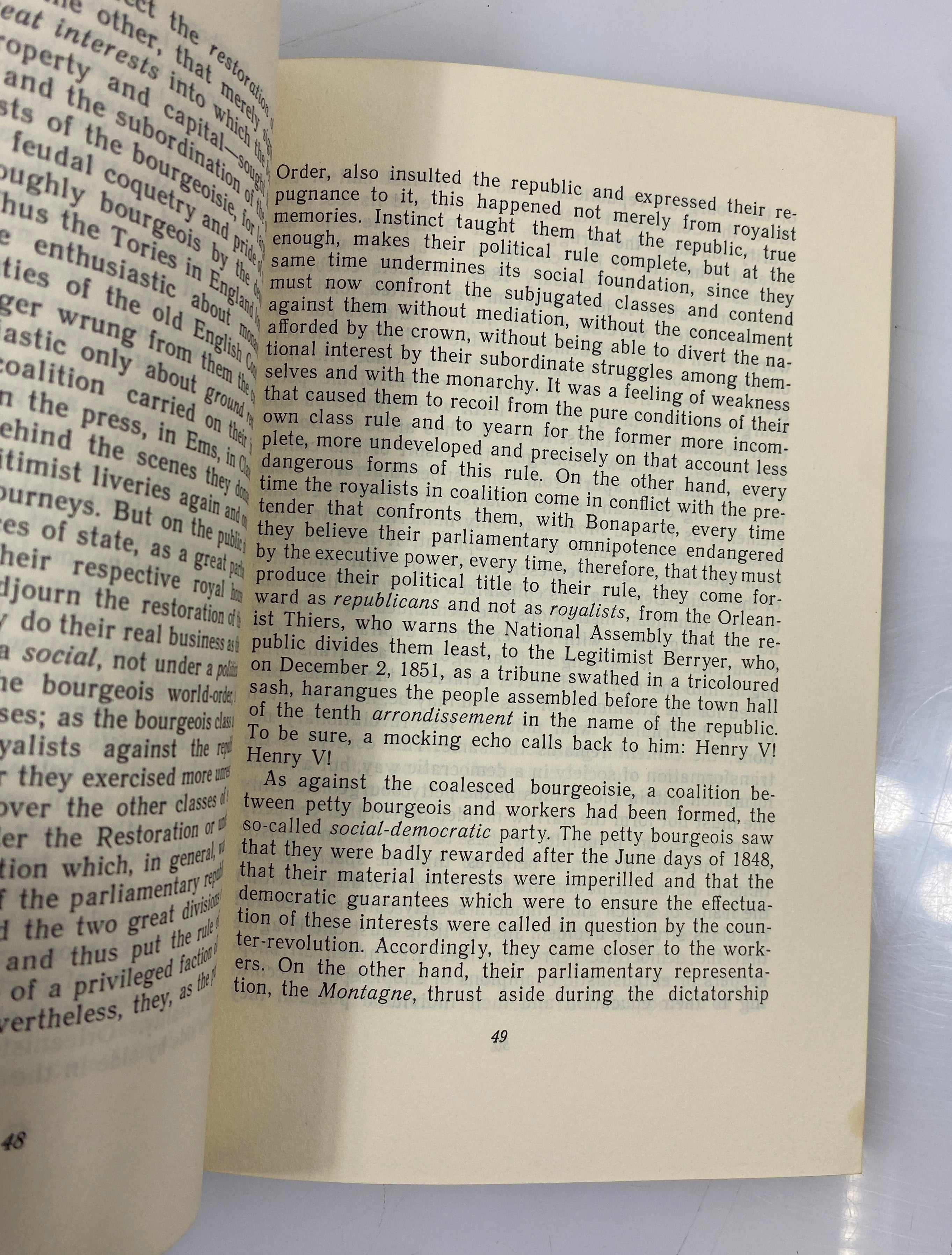 3 Karl Marx: For Beginners/The 18th Brumaire/Critique of the Gotha Programme SC
