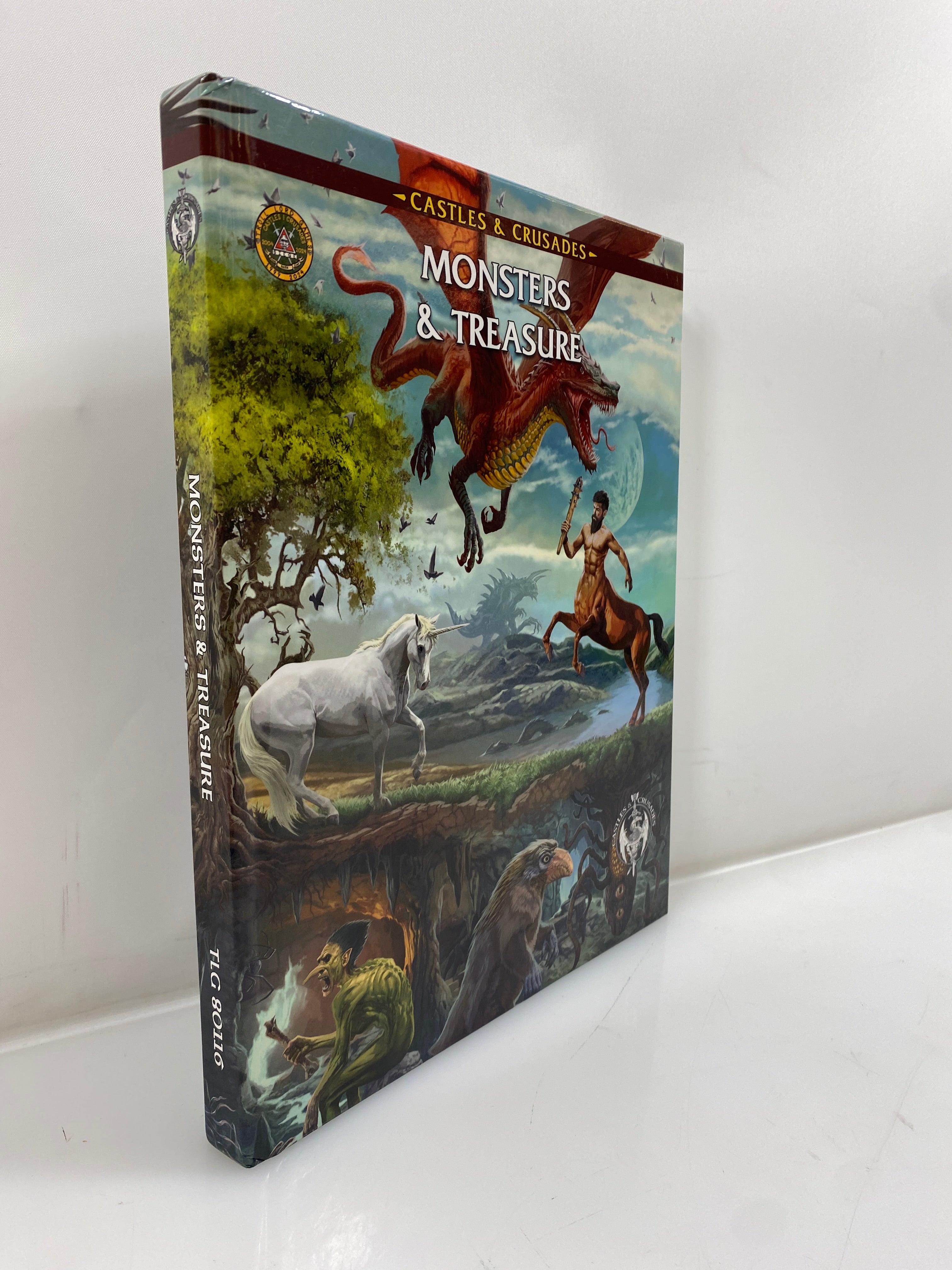 Castles & Crusades Monsters & Treasure 6th Print 2024 HC