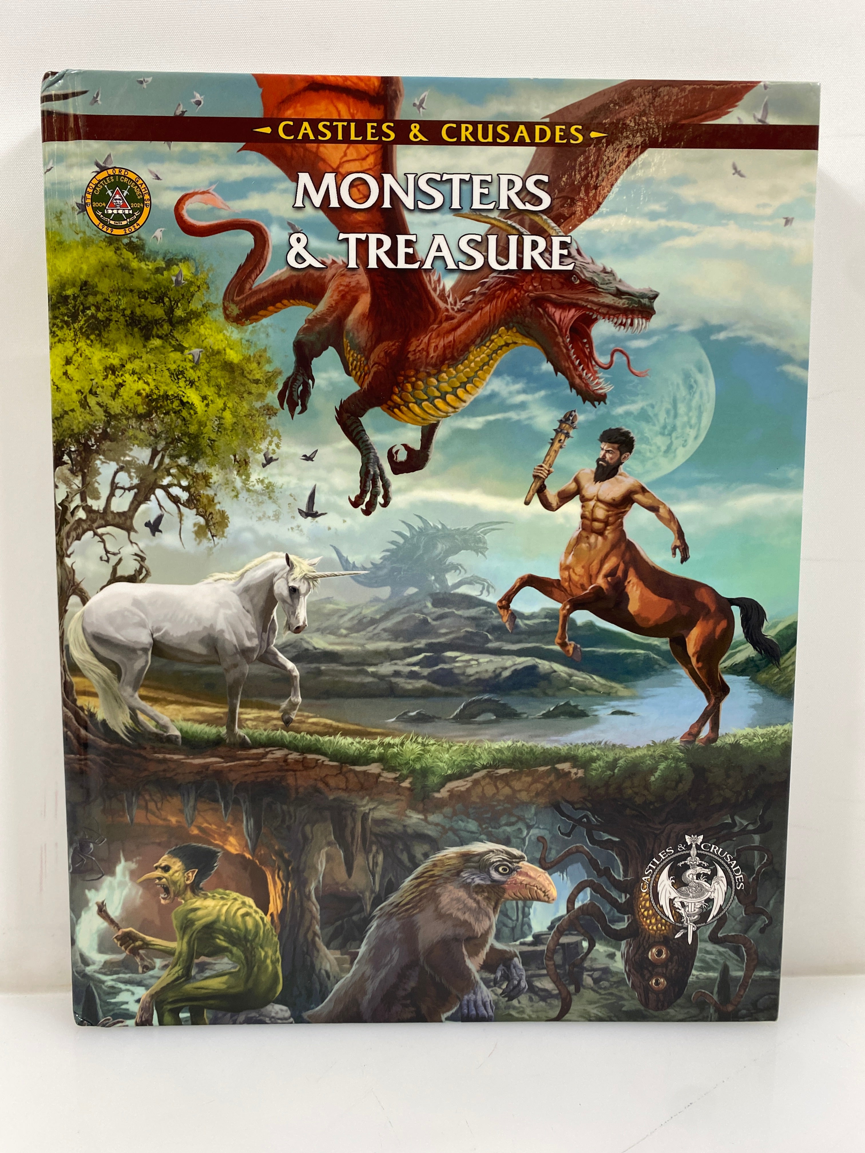 Castles & Crusades Monsters & Treasure 6th Print 2024 HC