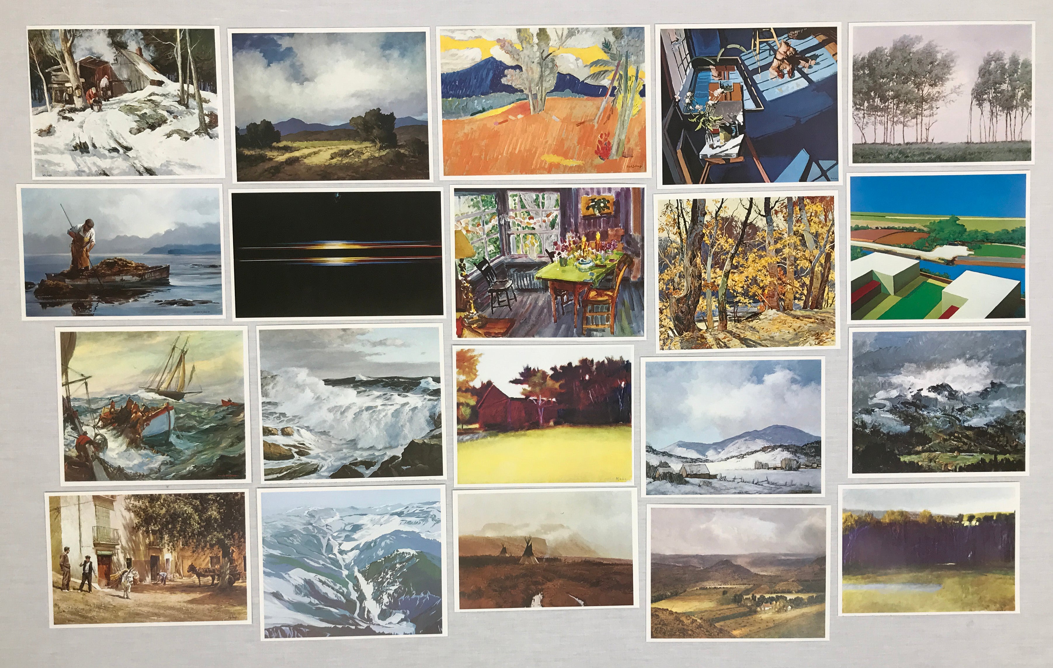 Assorted Landscape Paintings