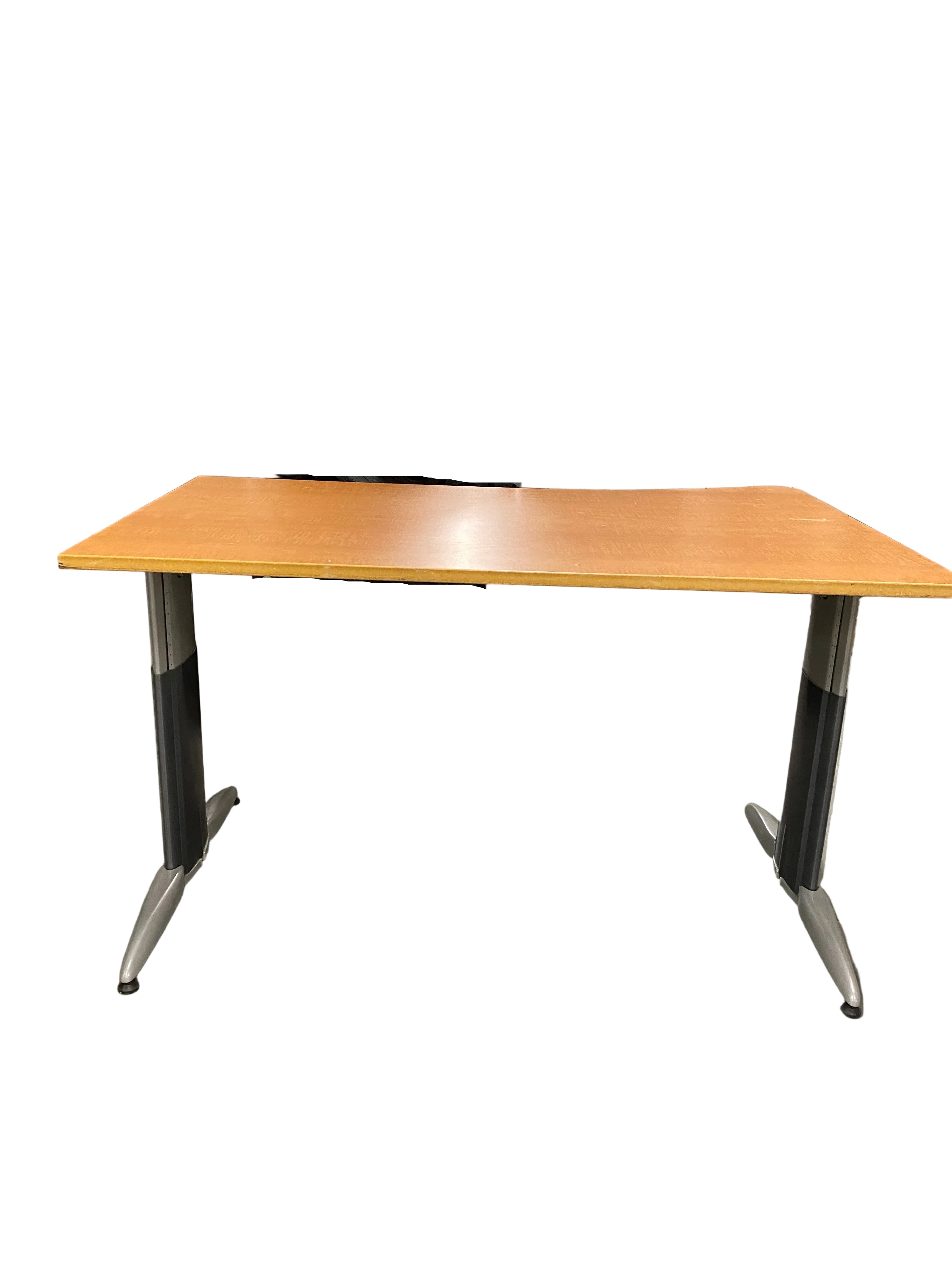 Light Oak Table w/ Curve