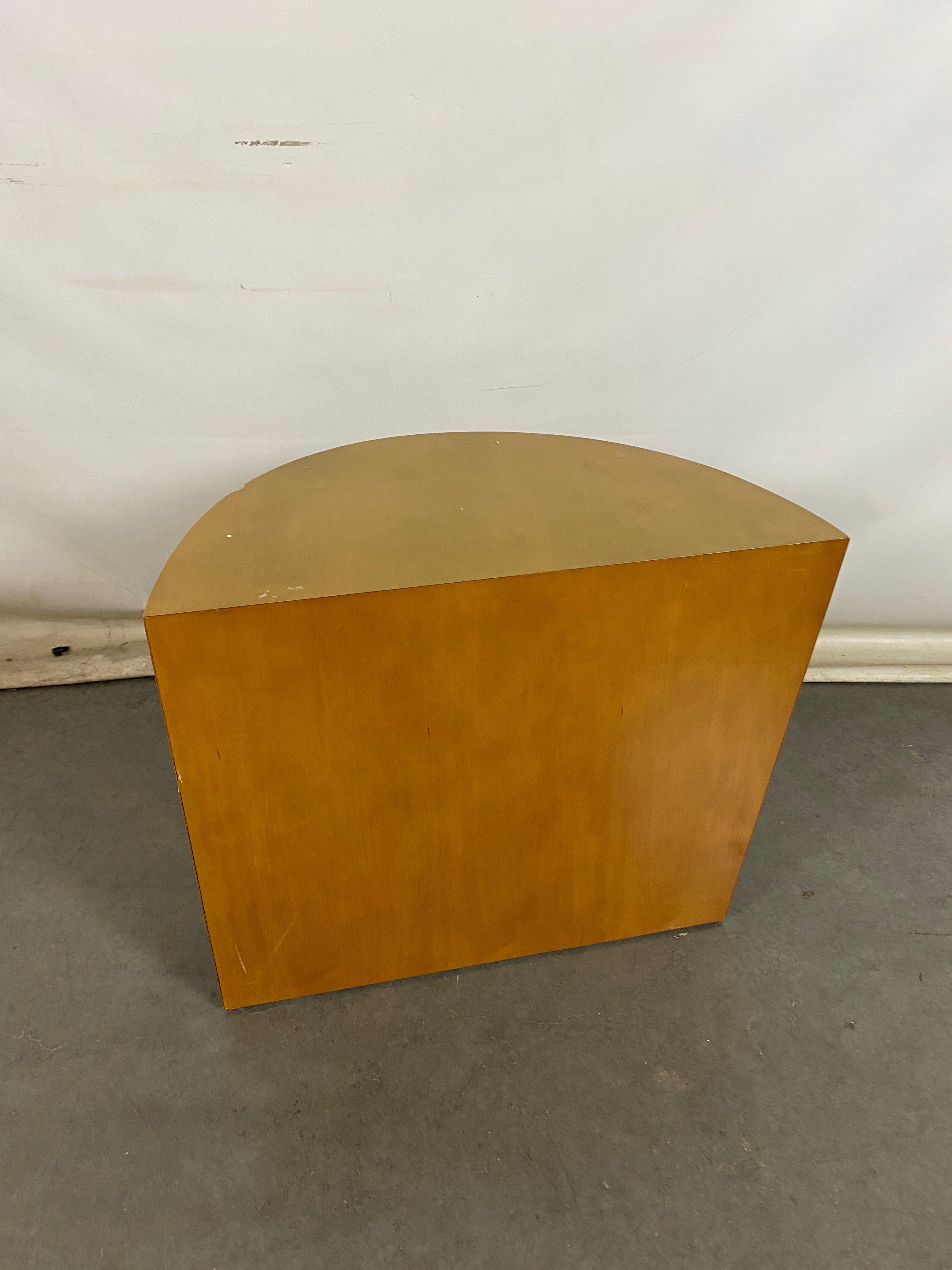 Dark Woodgrain Display Pedestal