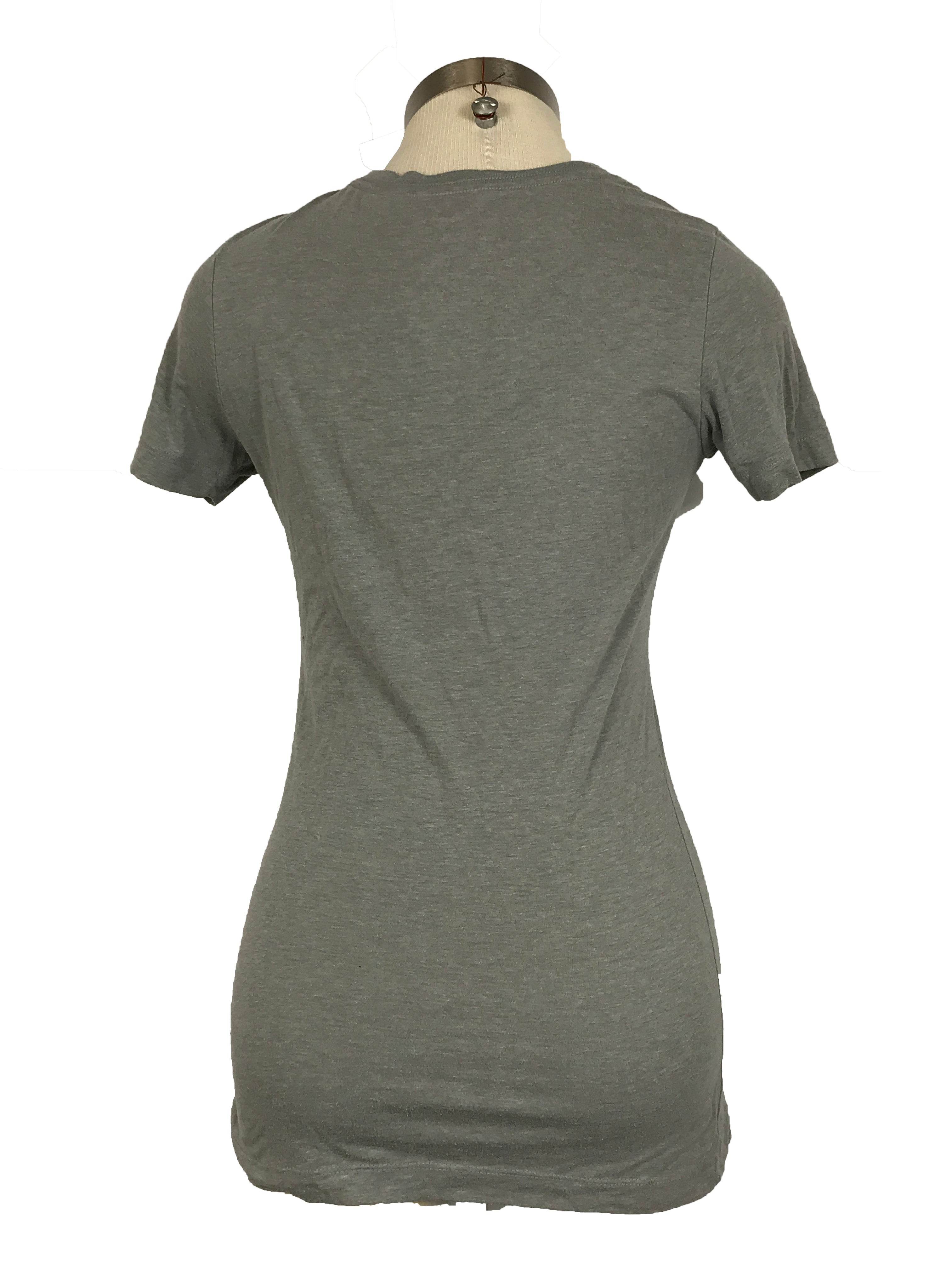 Nike Michigan State University Gray V-Neck T-Shirt Women's Size Medium