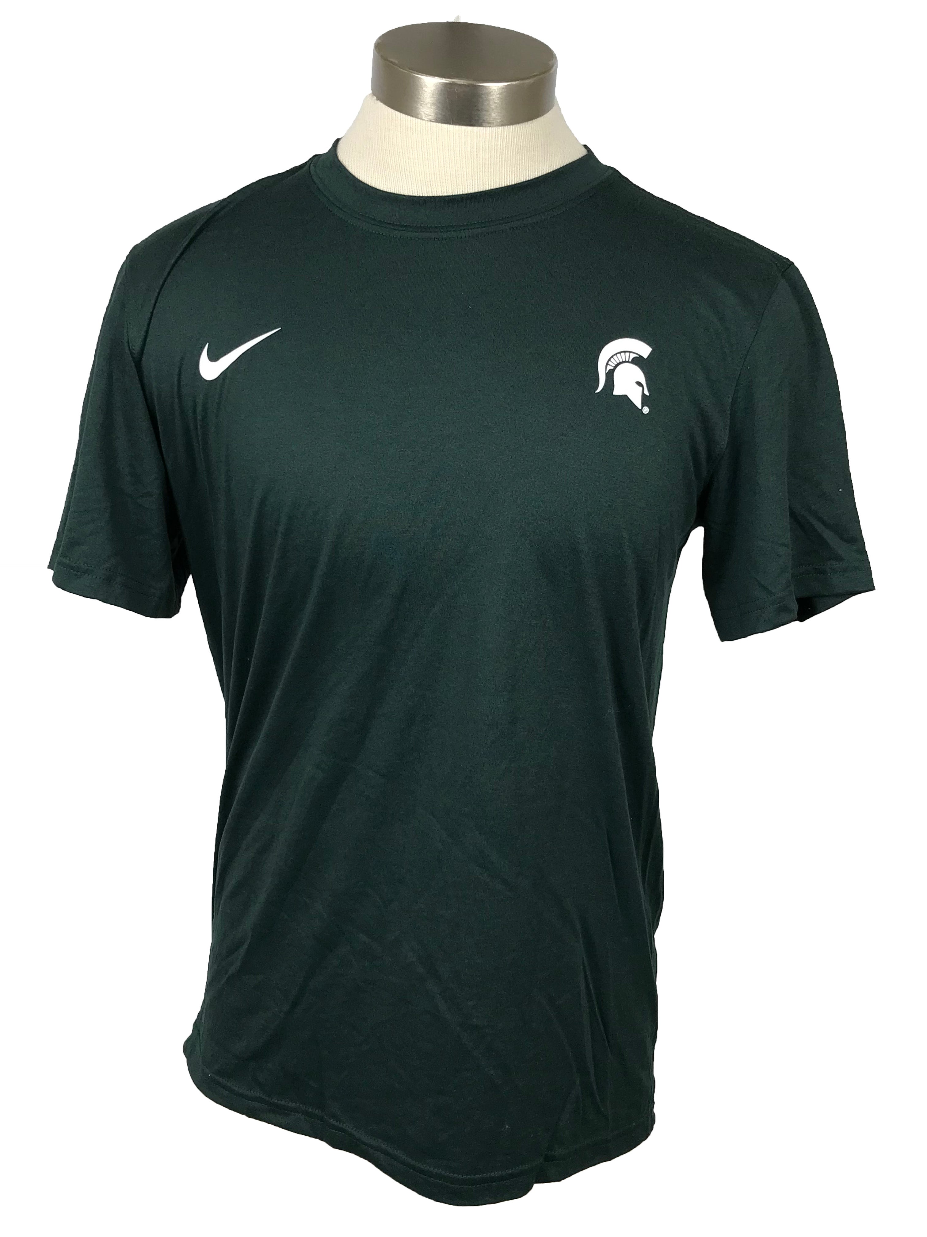Nike Green MSU Dri-Fit T-Shirt Men's Size Medium
