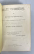 Bill Nye and Boomerang & Other Literary Gems Antique Humor 1881 HC