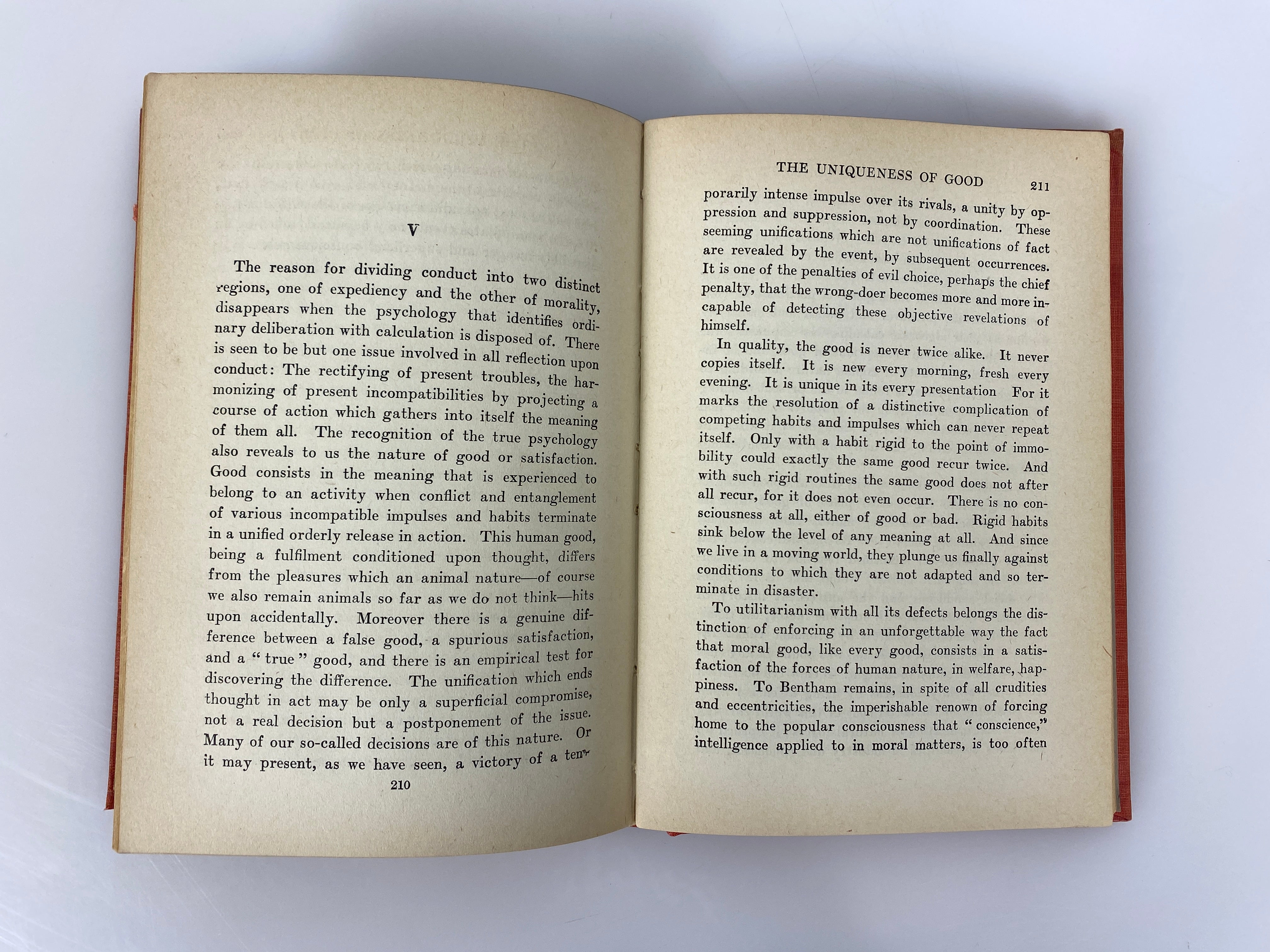 2 John Dewey Volumes: Human Nature and Conduct/Experience and Education HC